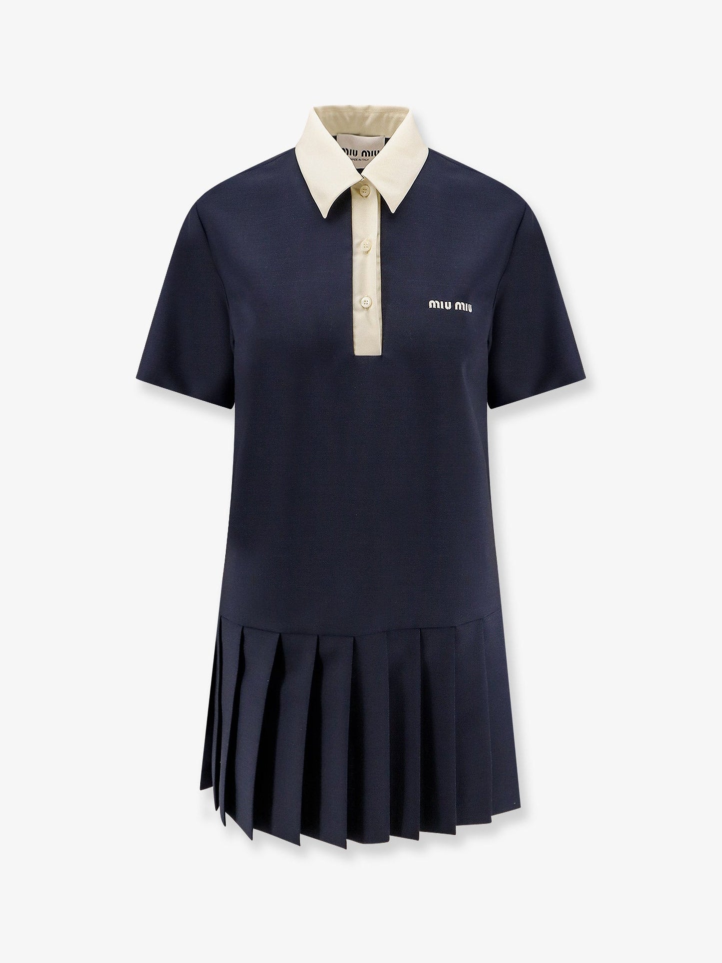 Miu Miu Women Mohair And Virgin Wool Short Dress MIU MIU