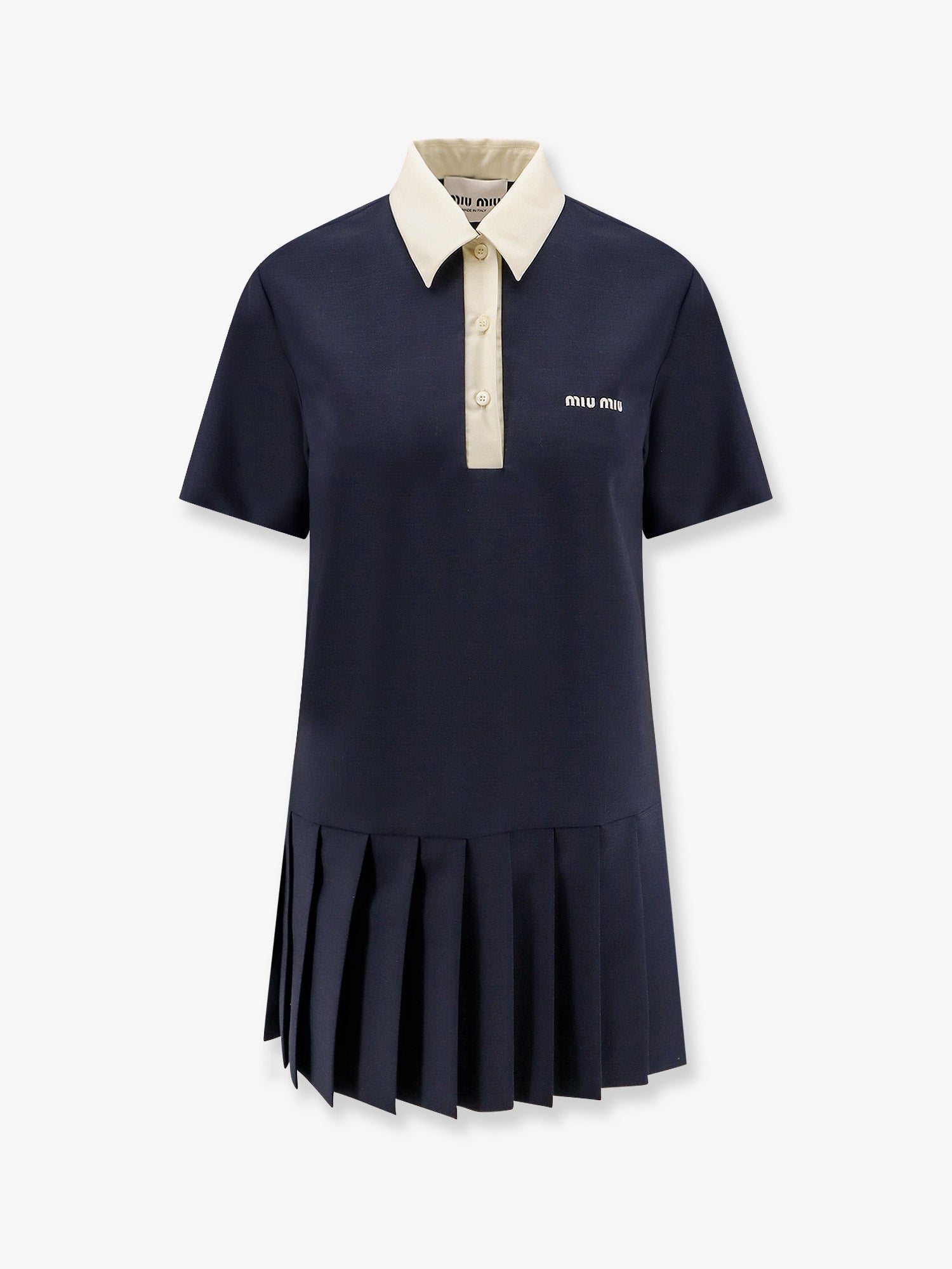 Miu Miu Women Mohair And Virgin Wool Short Dress MIU MIU