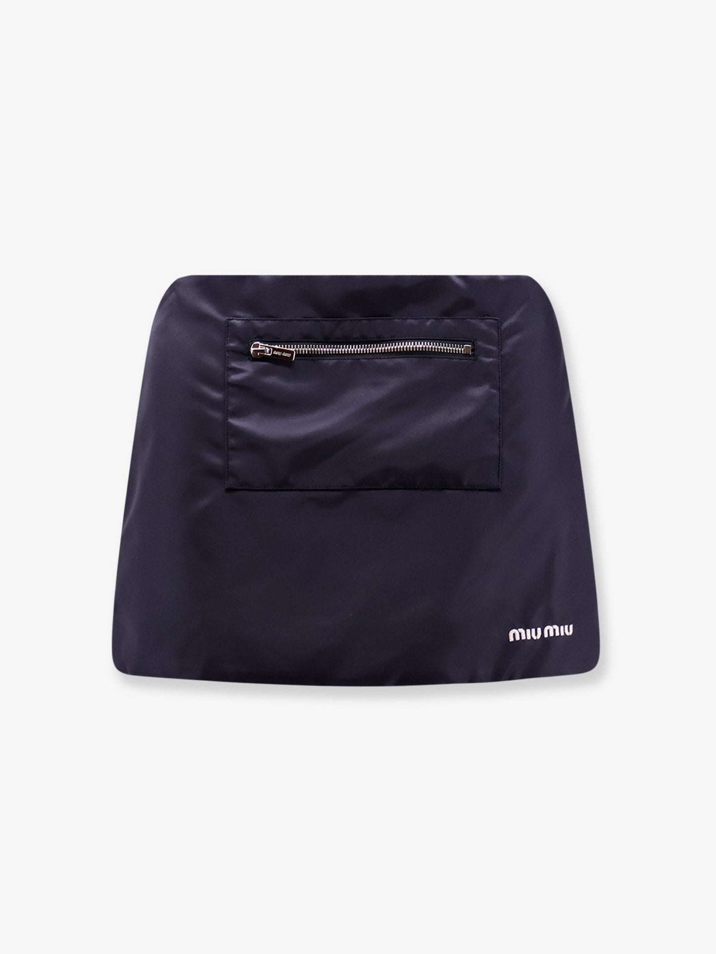 Miu Miu Women Recycled Material Mini Skirt MIU MIU