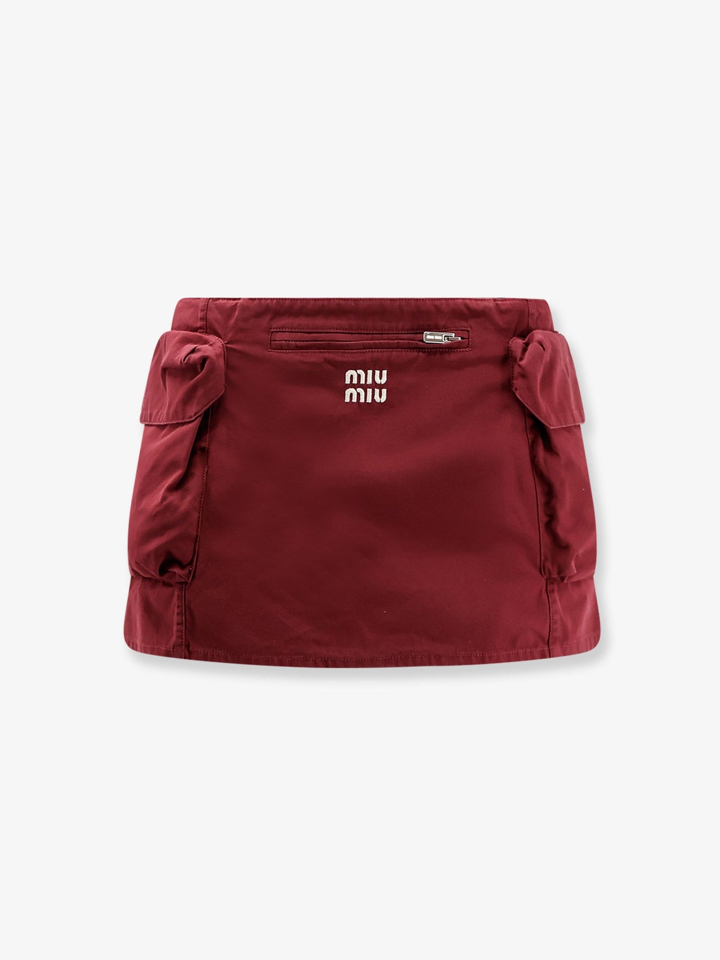 Miu Miu Women Cotton Mini Skirt MIU MIU