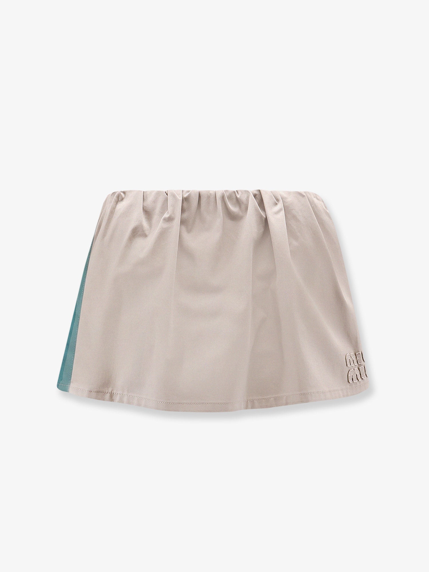 Miu Miu Women Old Twill Mini Skirt MIU MIU