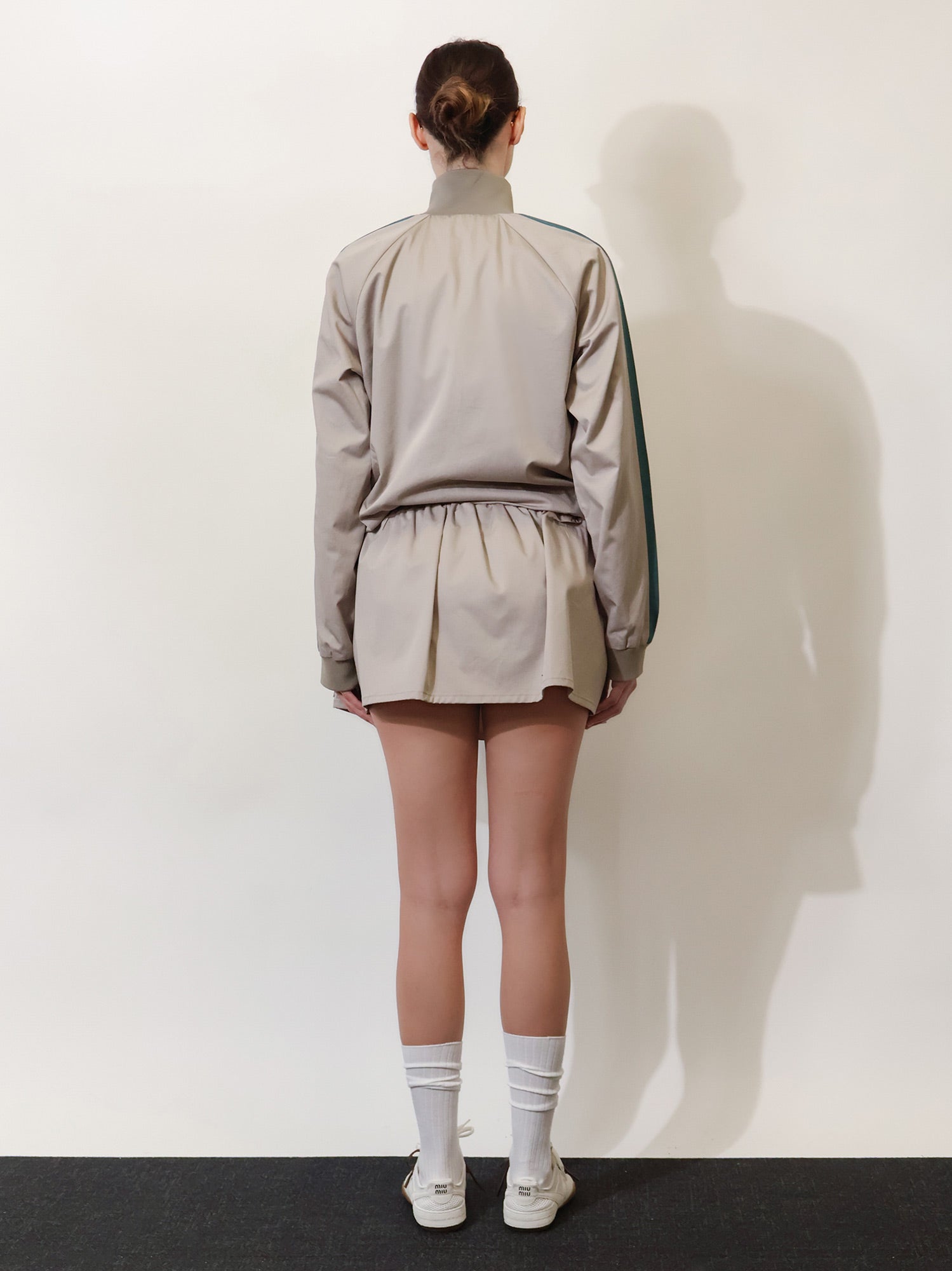 Miu Miu Women Old Twill Mini Skirt MIU MIU