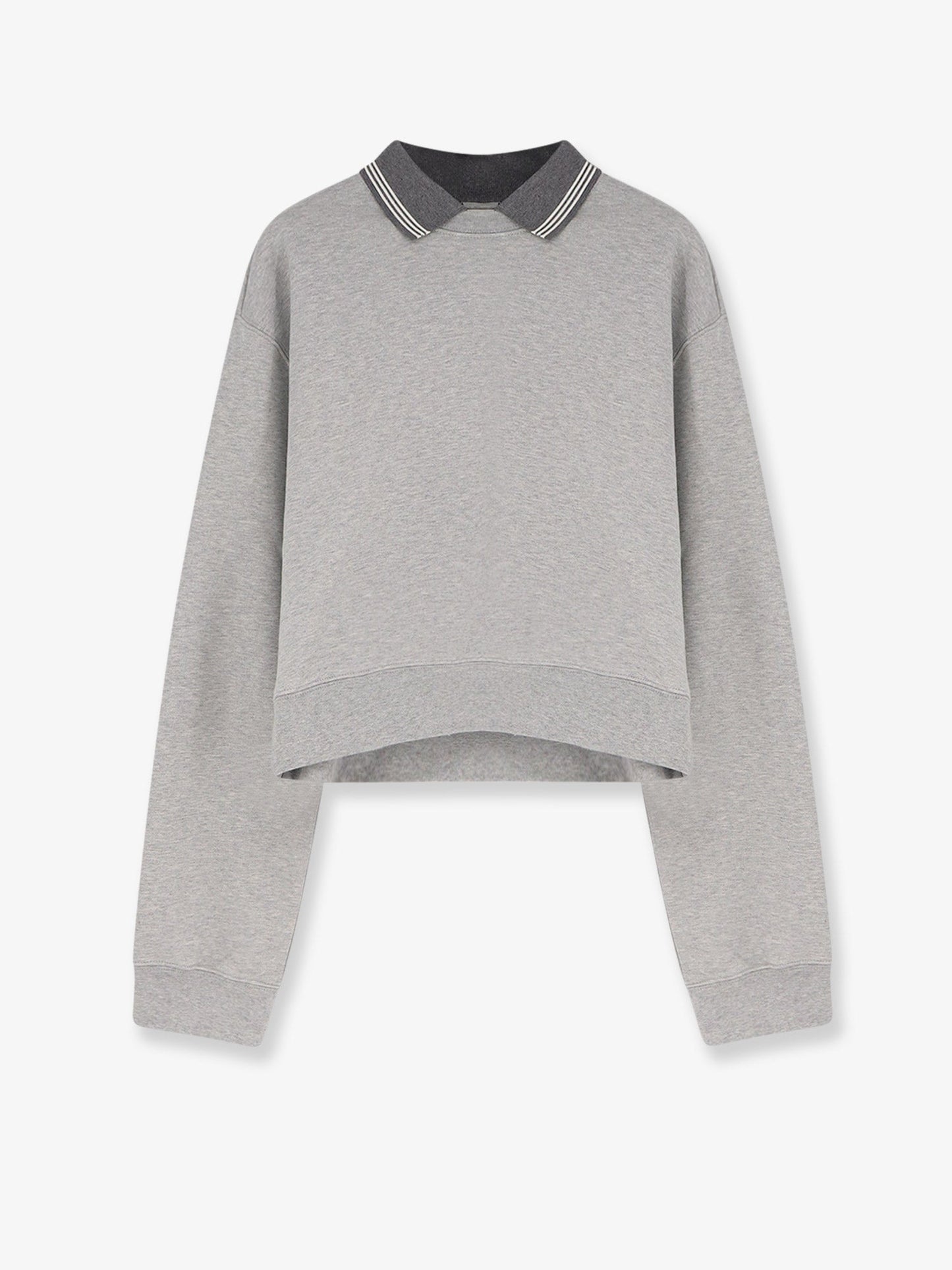Miu Miu Women Melange Cotton Sweatshirt MIU MIU