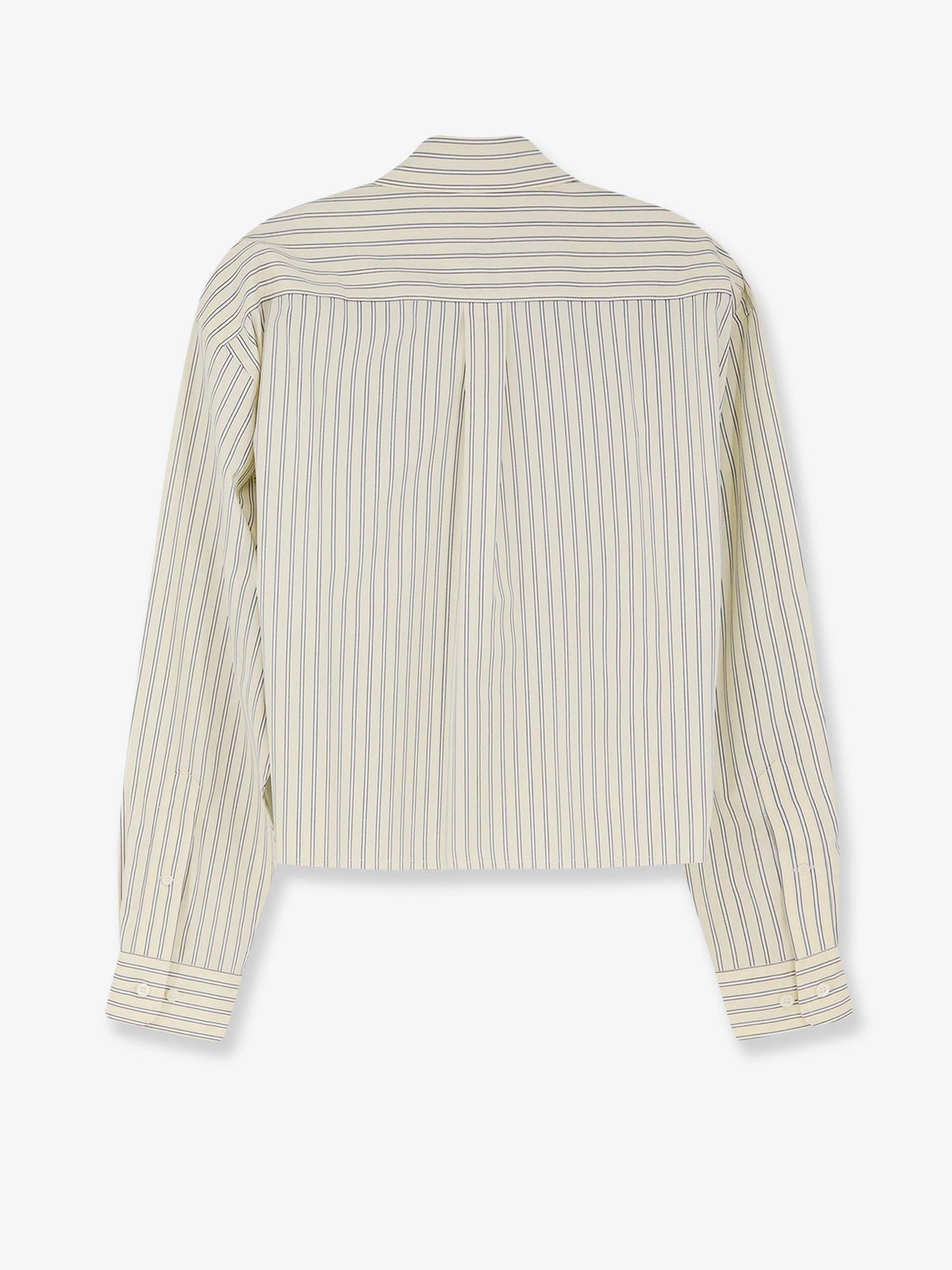 Miu Miu Women Striped Cotton Shirt MIU MIU