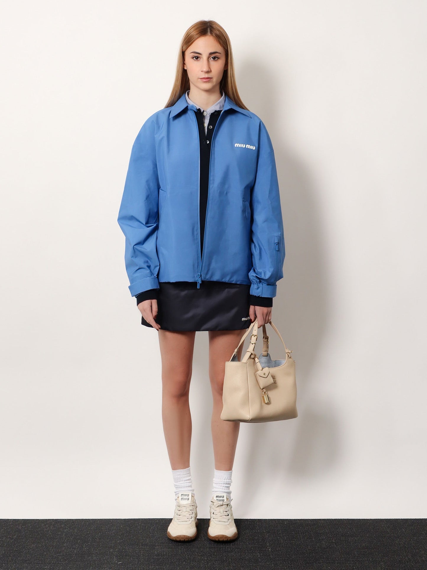 Miu Miu Women Technical Fabric Jacket MIU MIU
