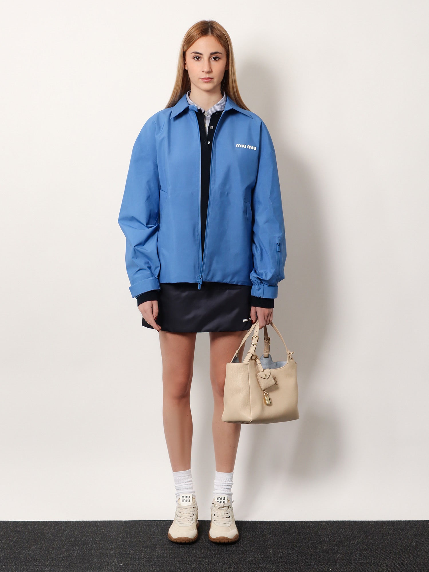 Miu Miu Women Technical Fabric Jacket MIU MIU