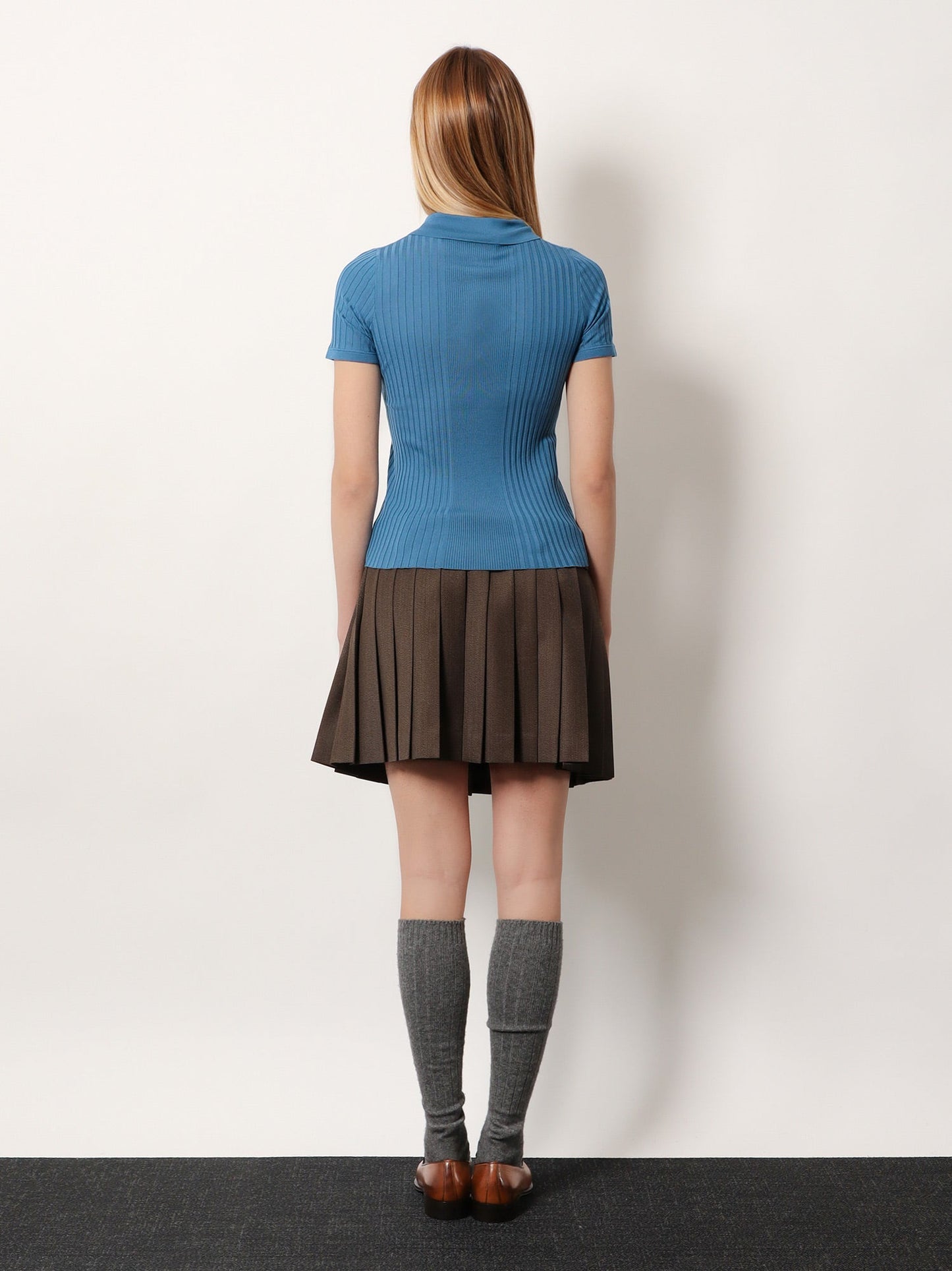 Miu Miu Women Virgin Wool Polo Shirt MIU MIU