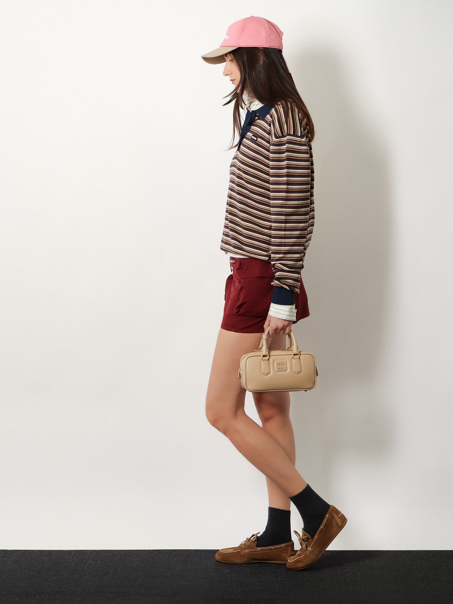 Miu Miu Women Virgin Wool Polo Shirt MIU MIU