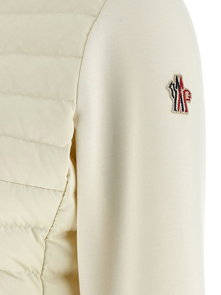 Moncler Grenoble Women Neoprene Jacket With Padded Inserts MONCLER GRENOBLE