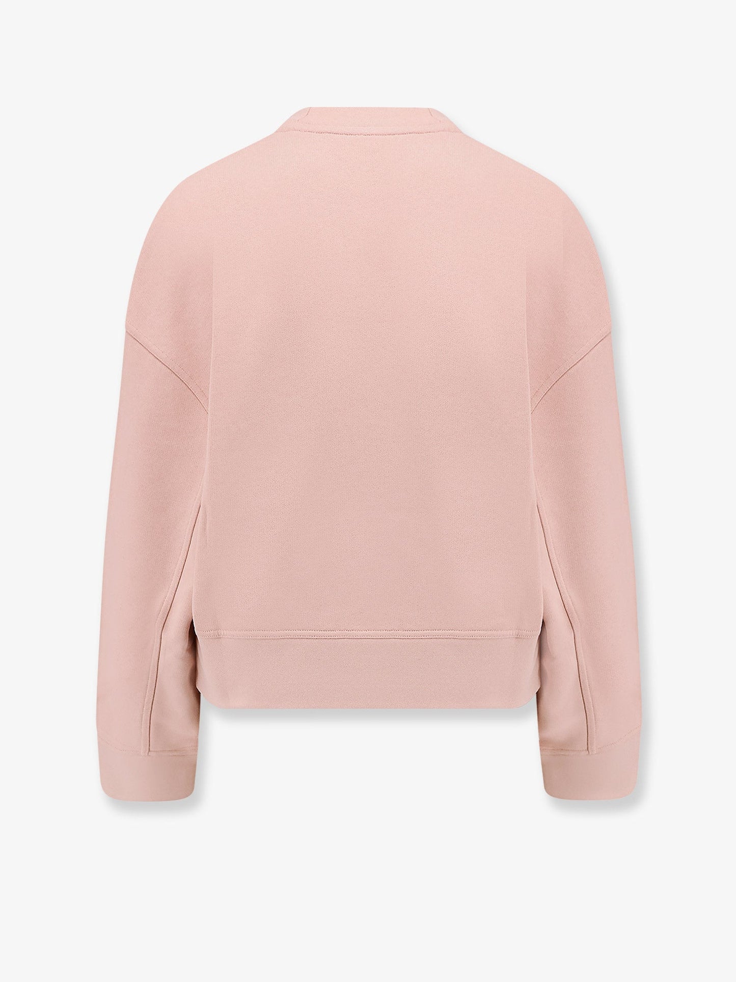 Moncler Women Cotton Sweatshirt With Logo Patch MONCLER
