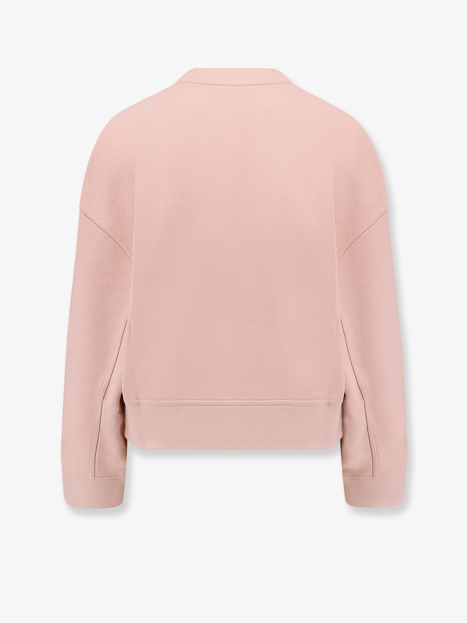 Moncler Women Cotton Sweatshirt With Logo Patch MONCLER
