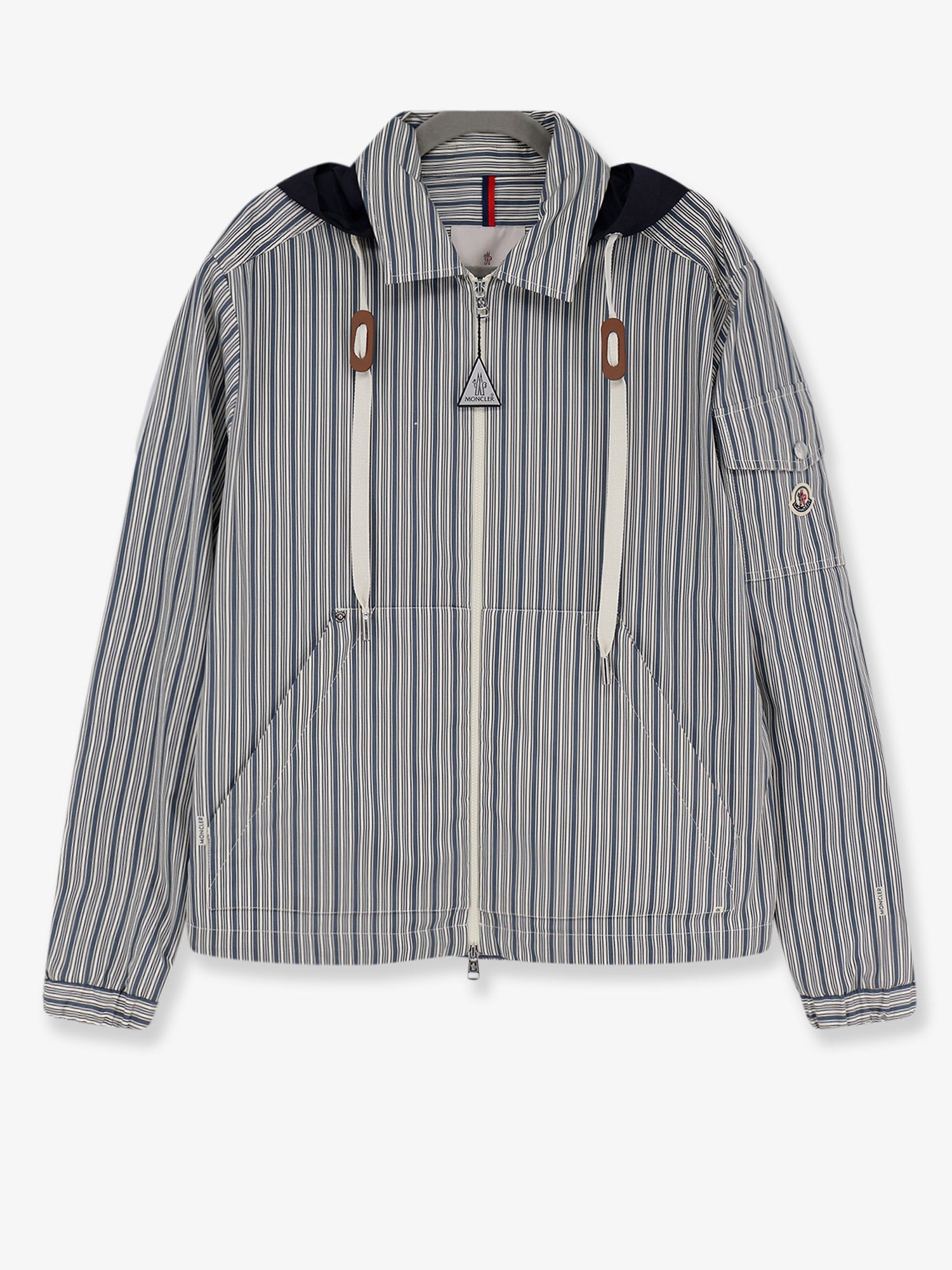 Moncler Men Havas Striped Cotton Jacket MONCLER