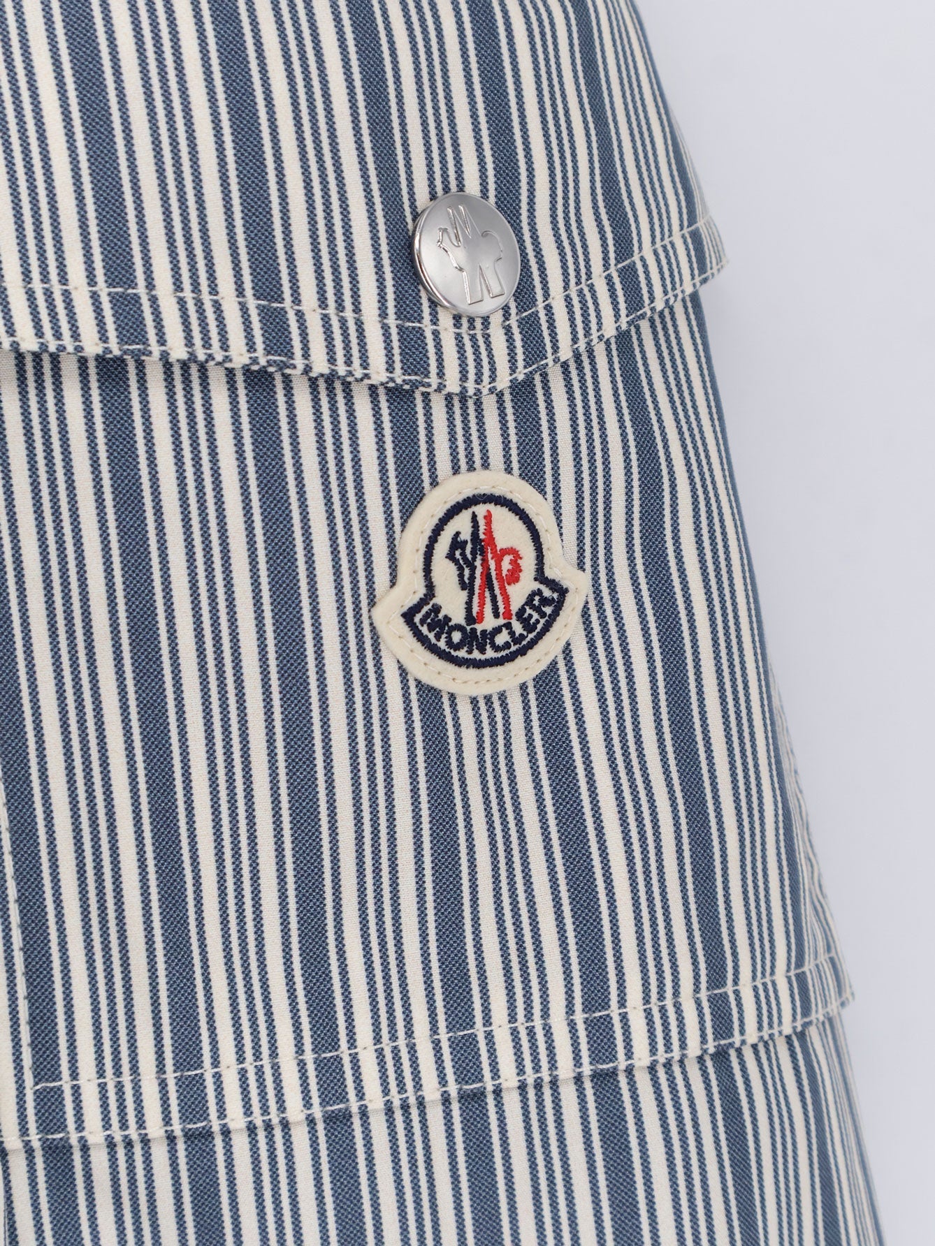 Moncler Men Havas Striped Cotton Jacket MONCLER