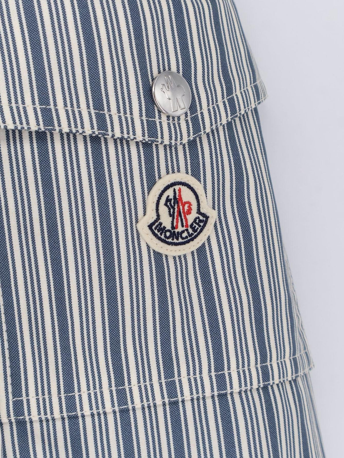 Moncler Men Havas Striped Cotton Jacket MONCLER