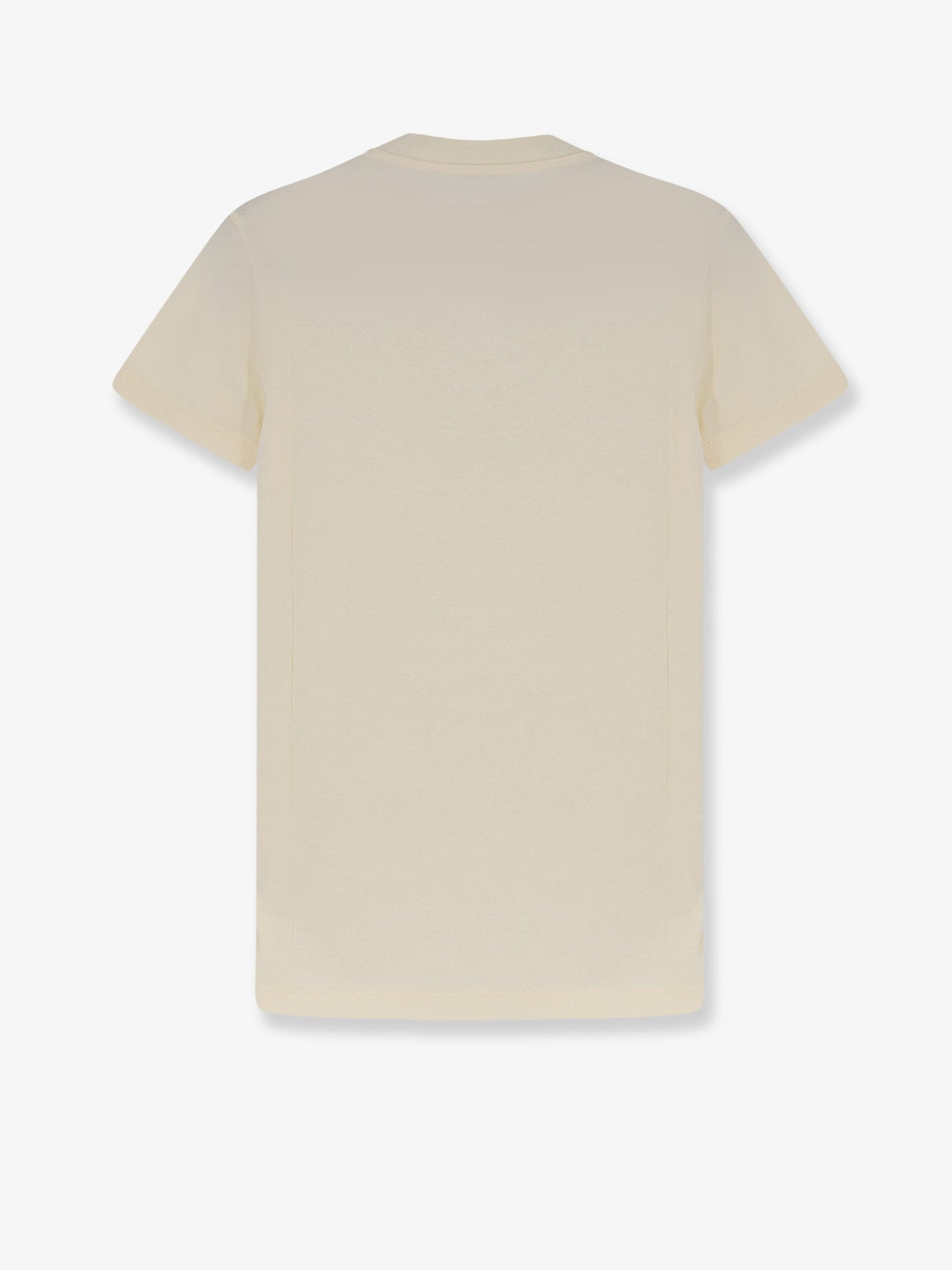 Moncler Women Cotton T-Shirt With Flocked Logo On The Front MONCLER