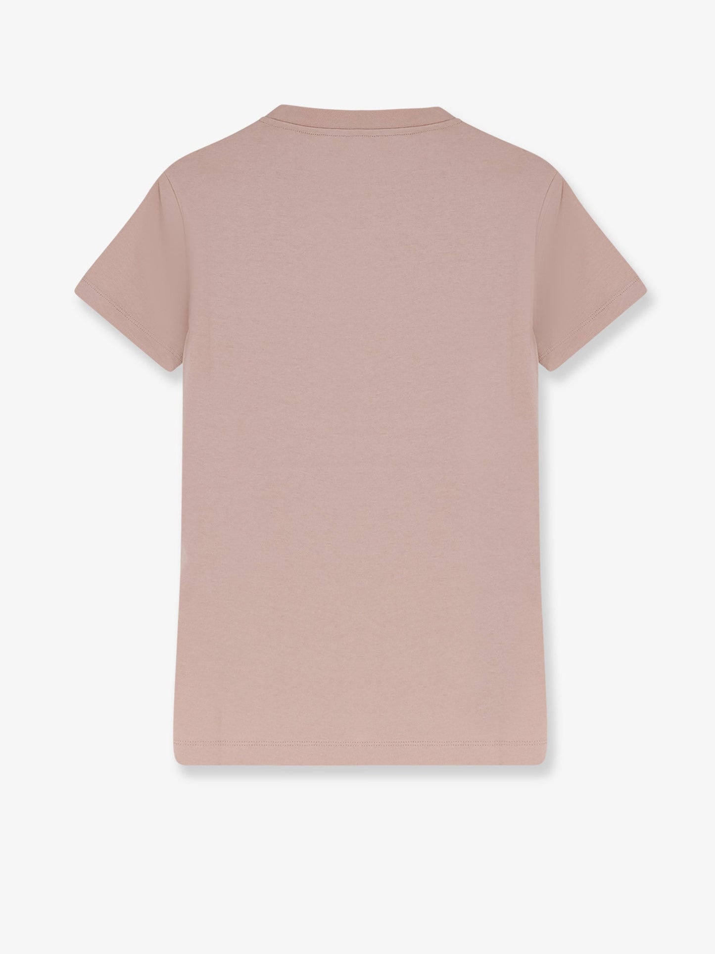 Moncler Women Cotton T-Shirt With Flocked Logo On The Front MONCLER