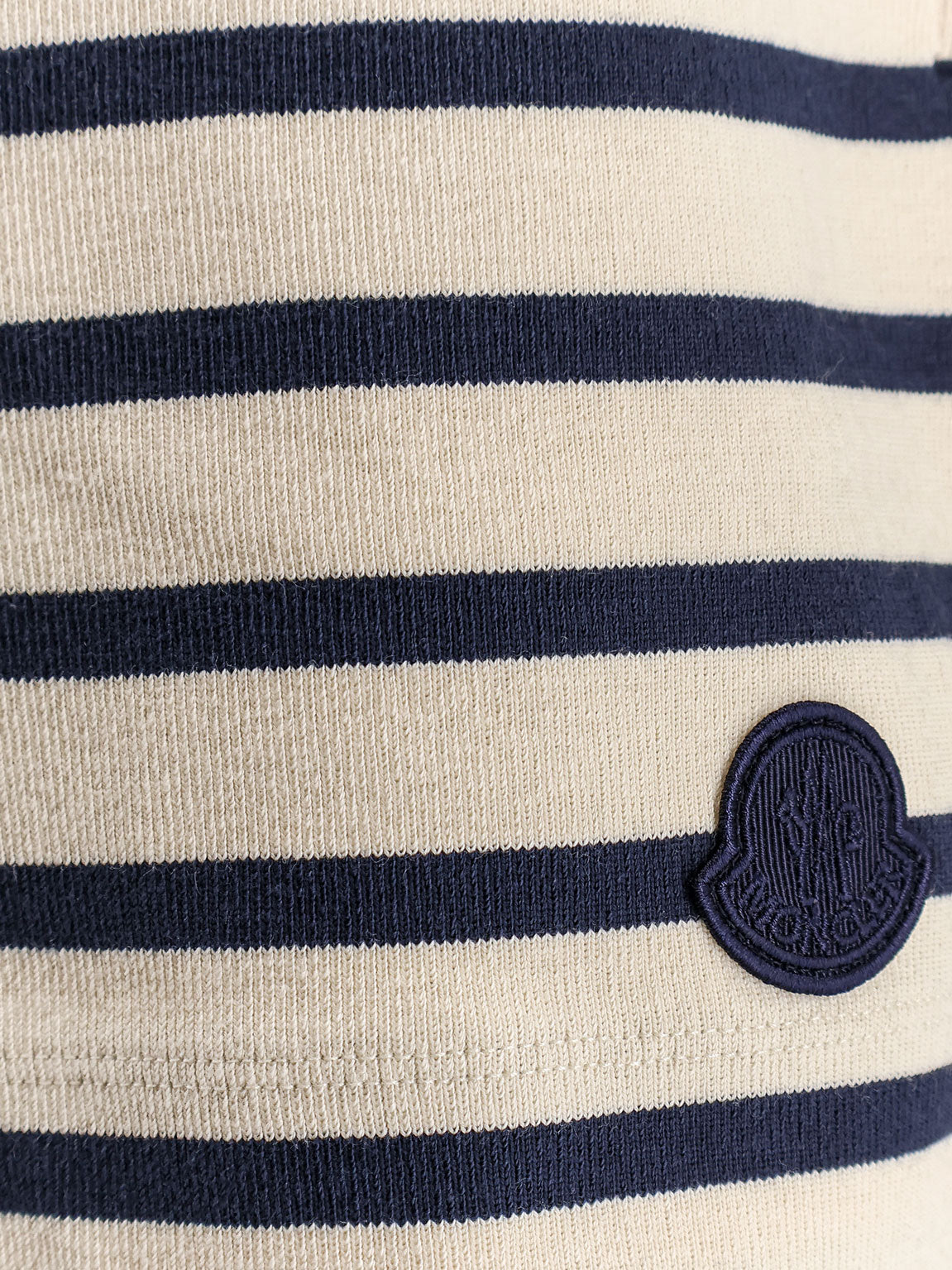 Moncler Women Cotton Shorts With Striped Pattern MONCLER
