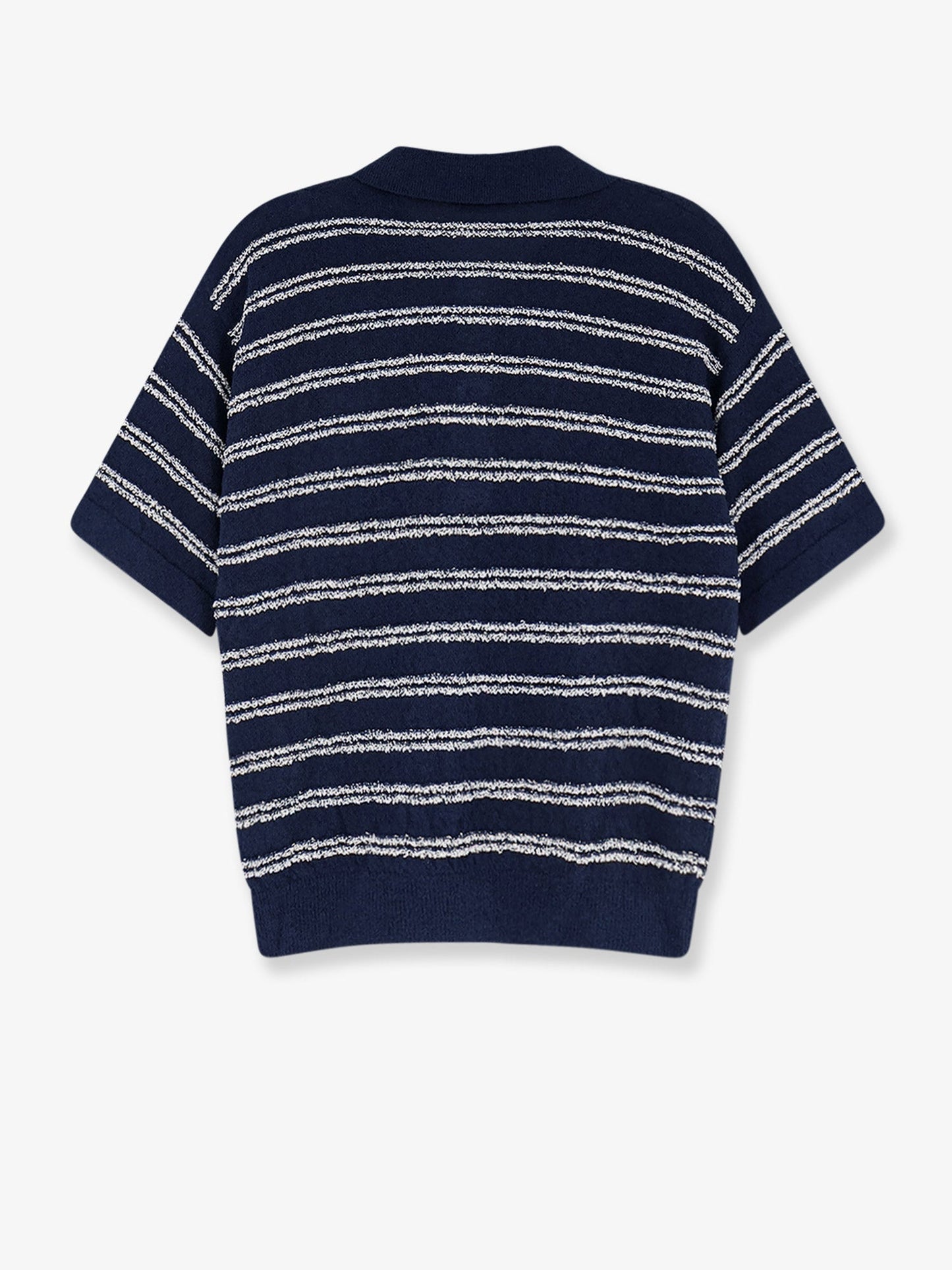 Moncler Women Cotton Blend Polo Shirt With Boucle Effect MONCLER