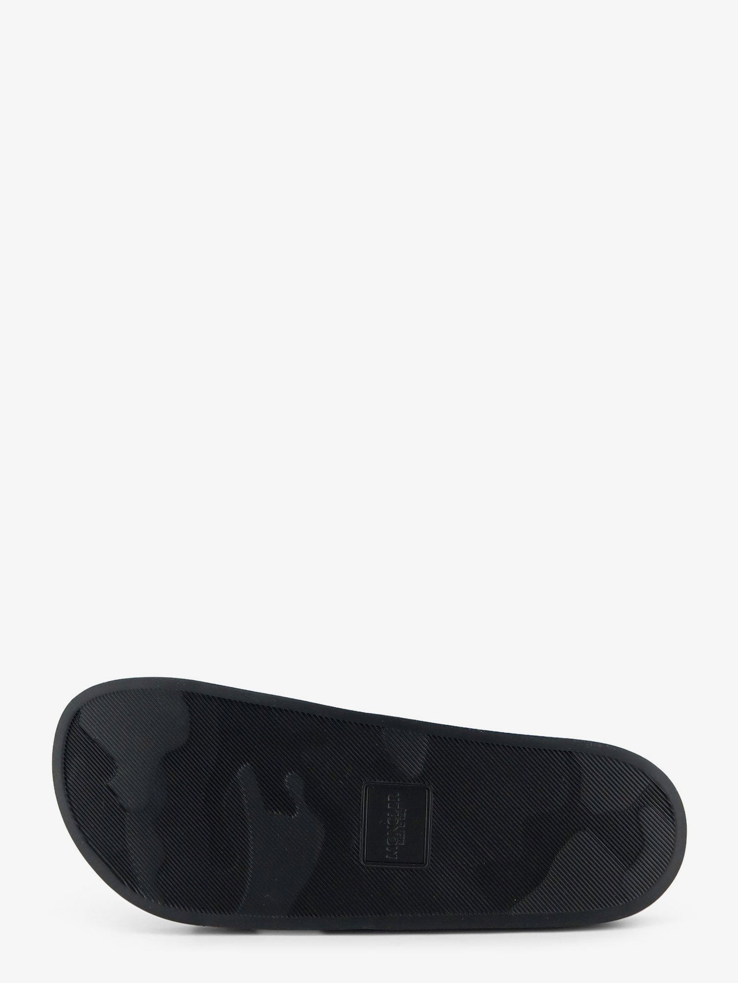 Moncler Men Basile Rubber Sandals With Front Logo Patch MONCLER