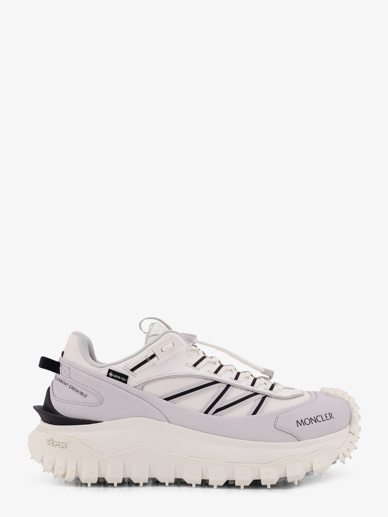 Moncler Men Trailgrip Gtx Leather And Ripstop Sneakers MONCLER