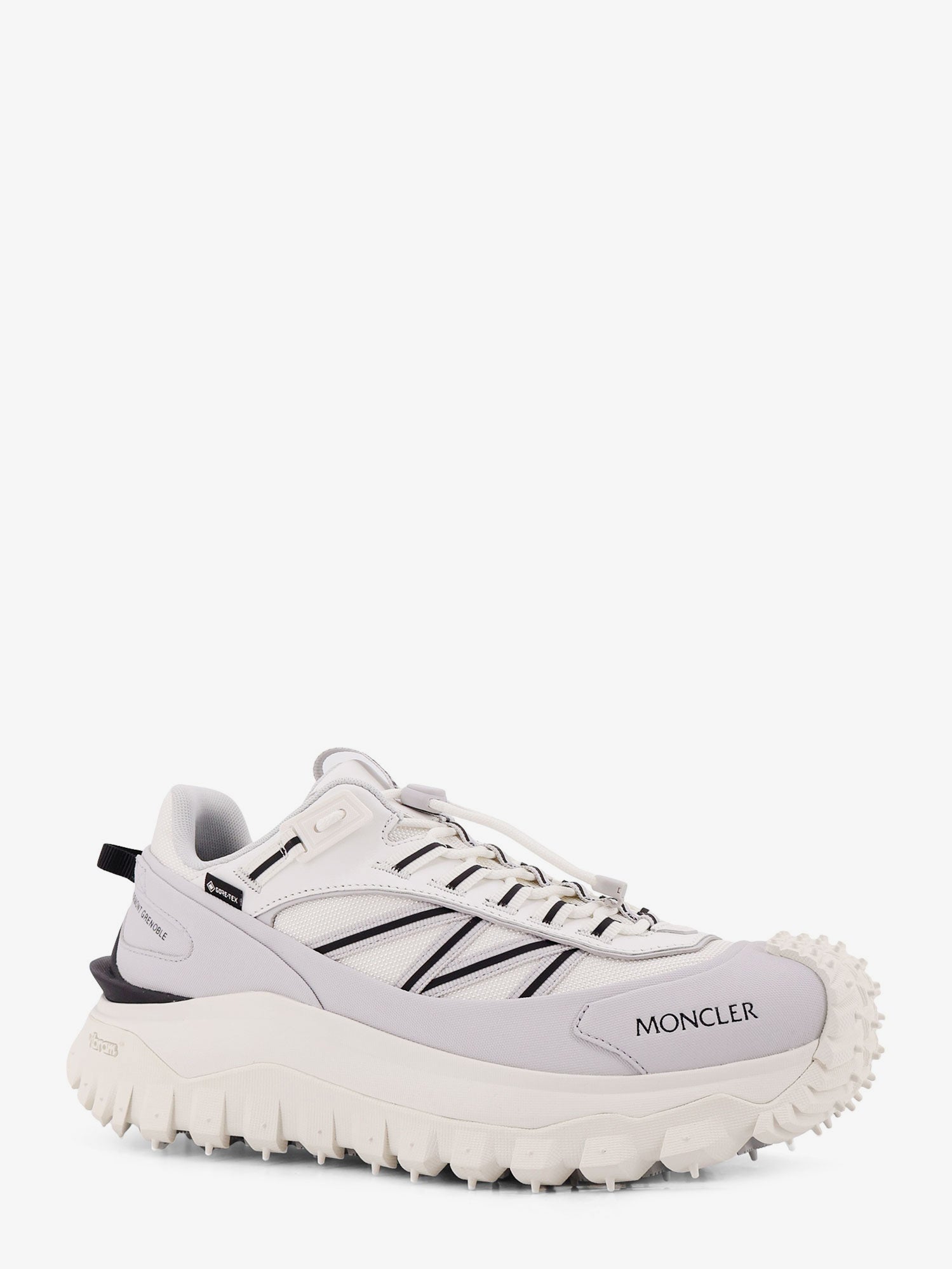 Moncler Men Trailgrip Gtx Leather And Ripstop Sneakers MONCLER