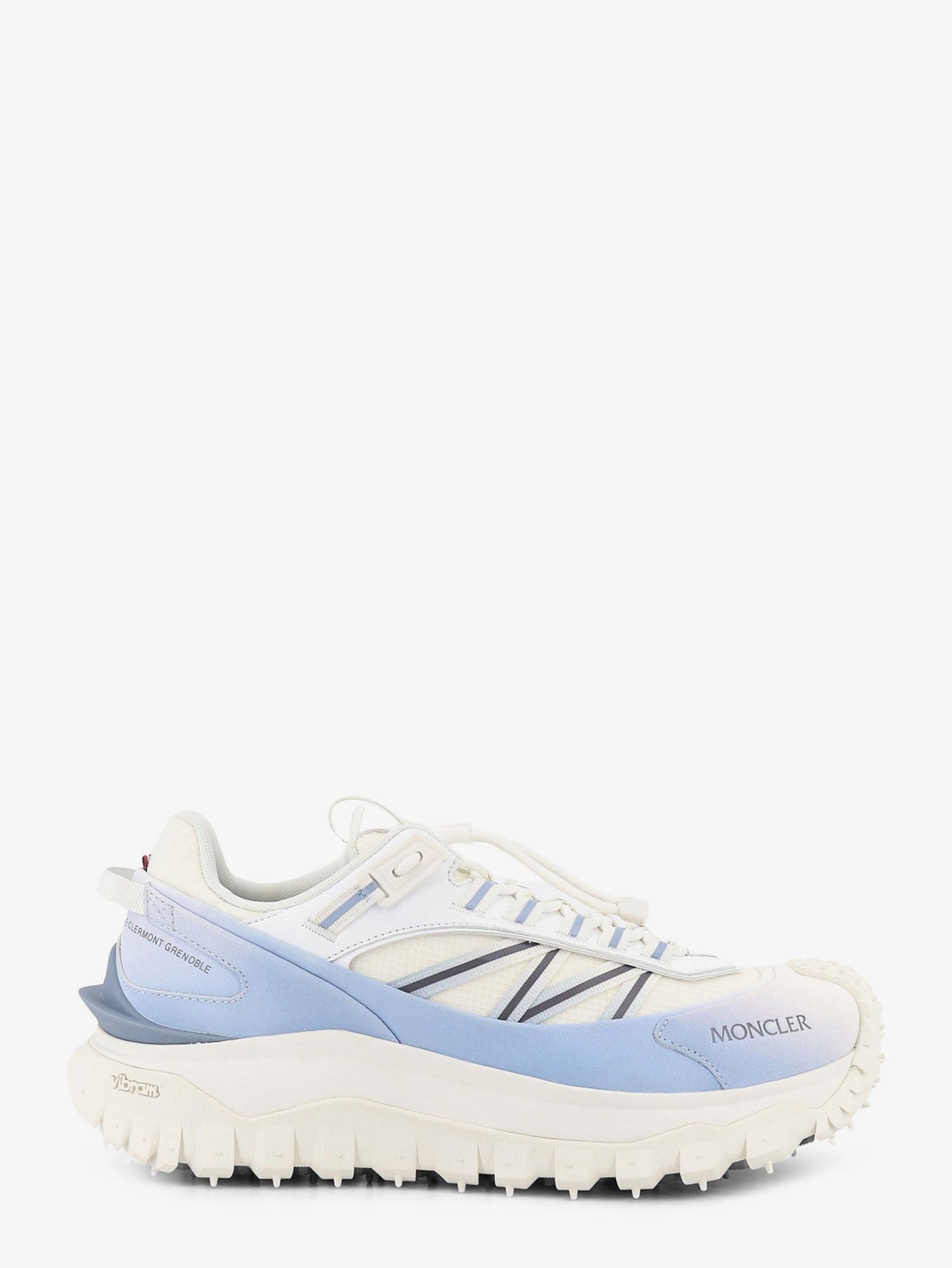 Moncler Men Trailgrip Sneakers In Technical Fabric And Mesh With Side Lettering Logo MONCLER