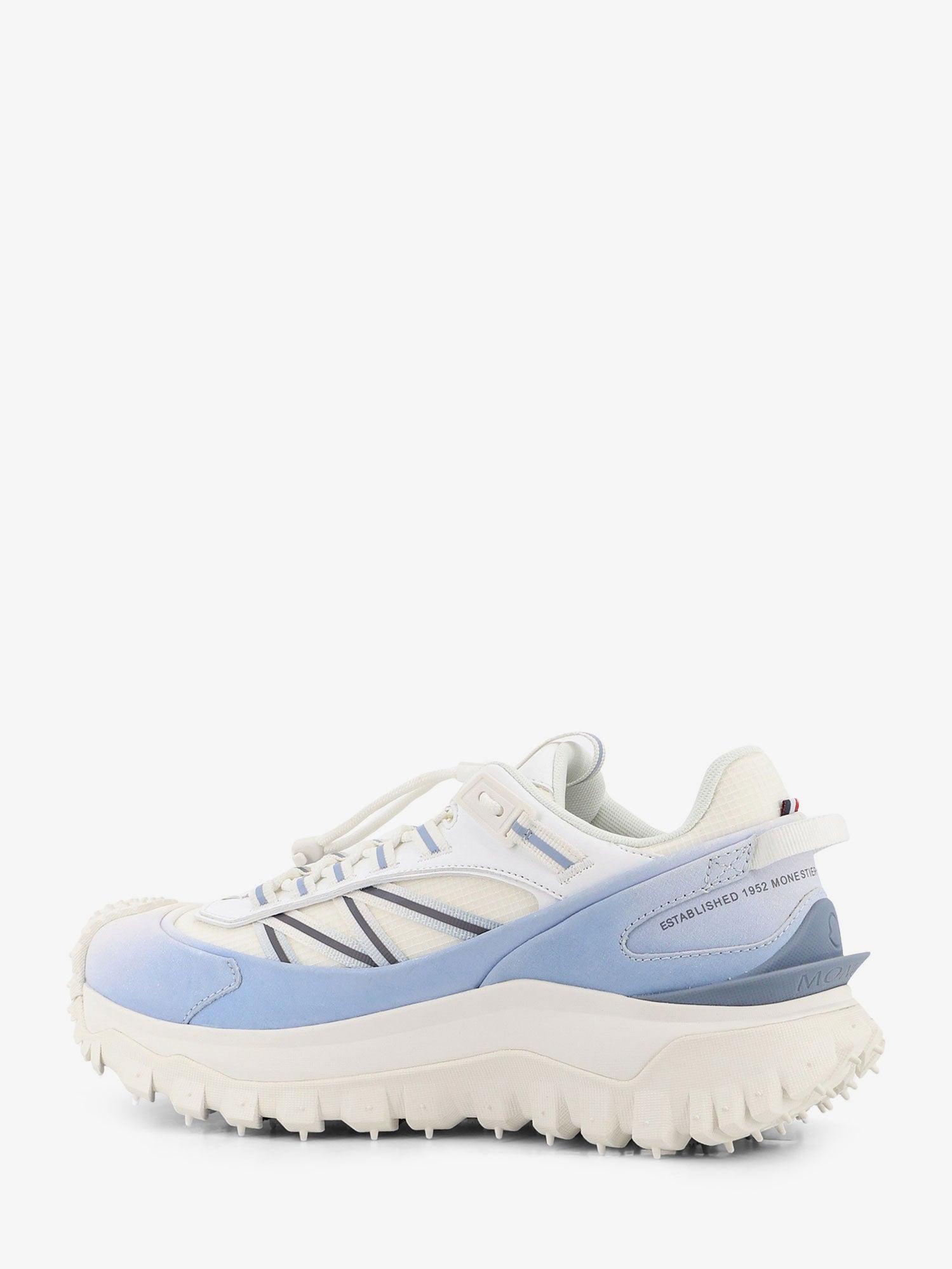 Moncler Men Trailgrip Sneakers In Technical Fabric And Mesh With Side Lettering Logo MONCLER