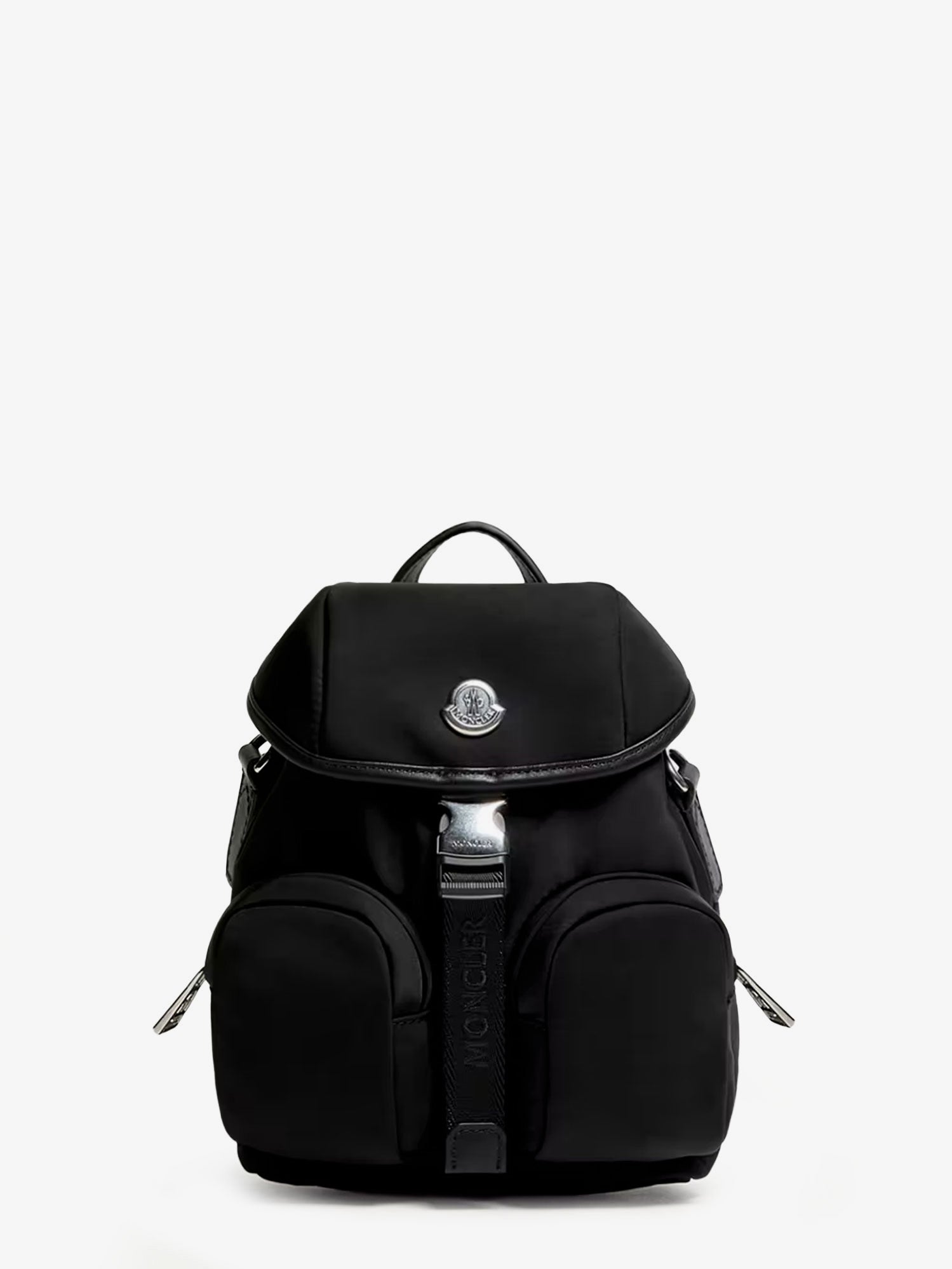 Moncler Women Trick Nylon Crossbody Bag With Logo Patch On The Front MONCLER