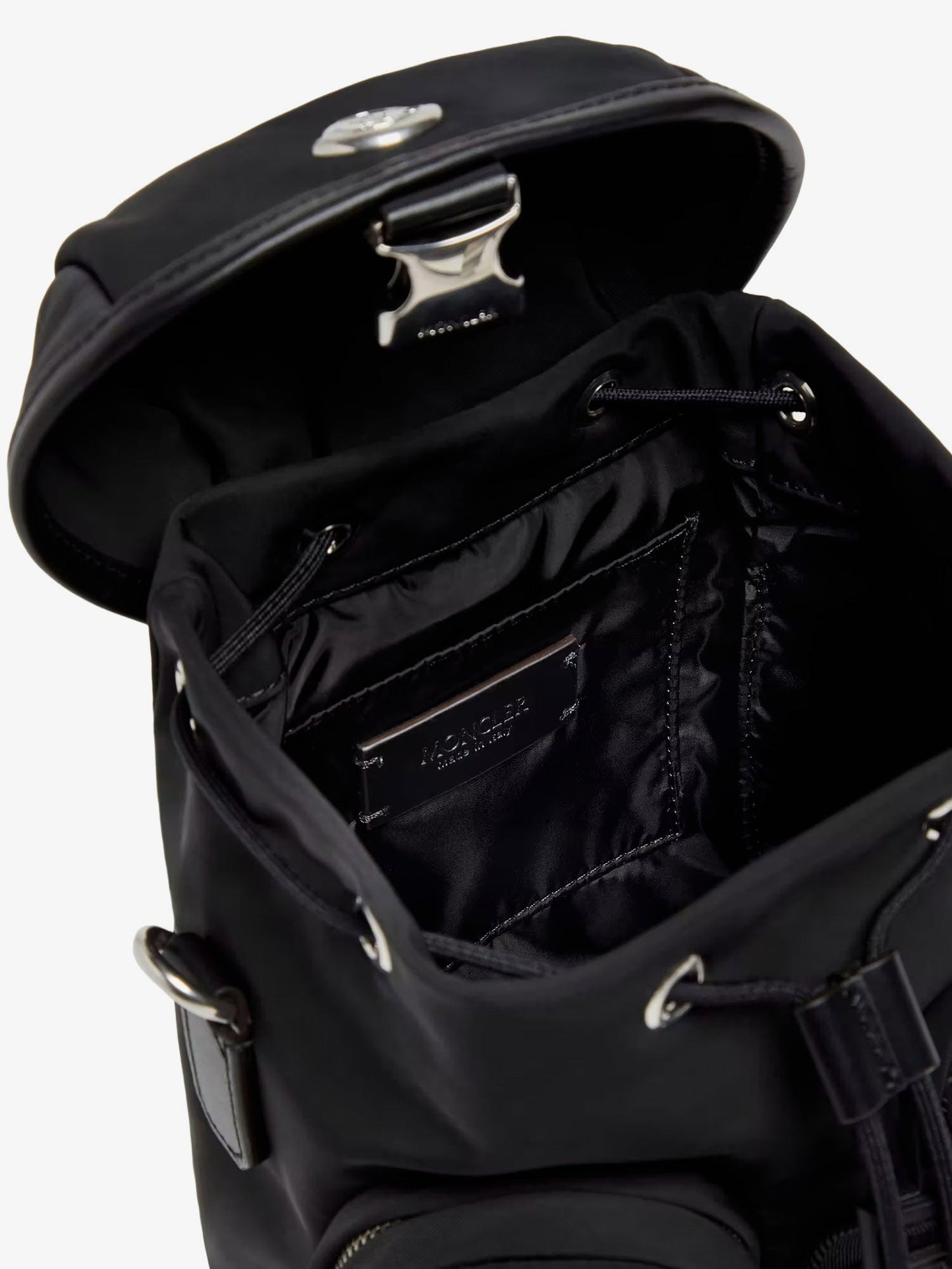 Moncler Women Trick Nylon Crossbody Bag With Logo Patch On The Front MONCLER