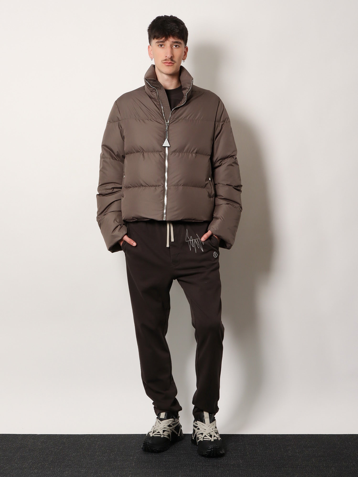 Moncler + Rick Owens Men Cyclopic Nylon Down Jacket MONCLER