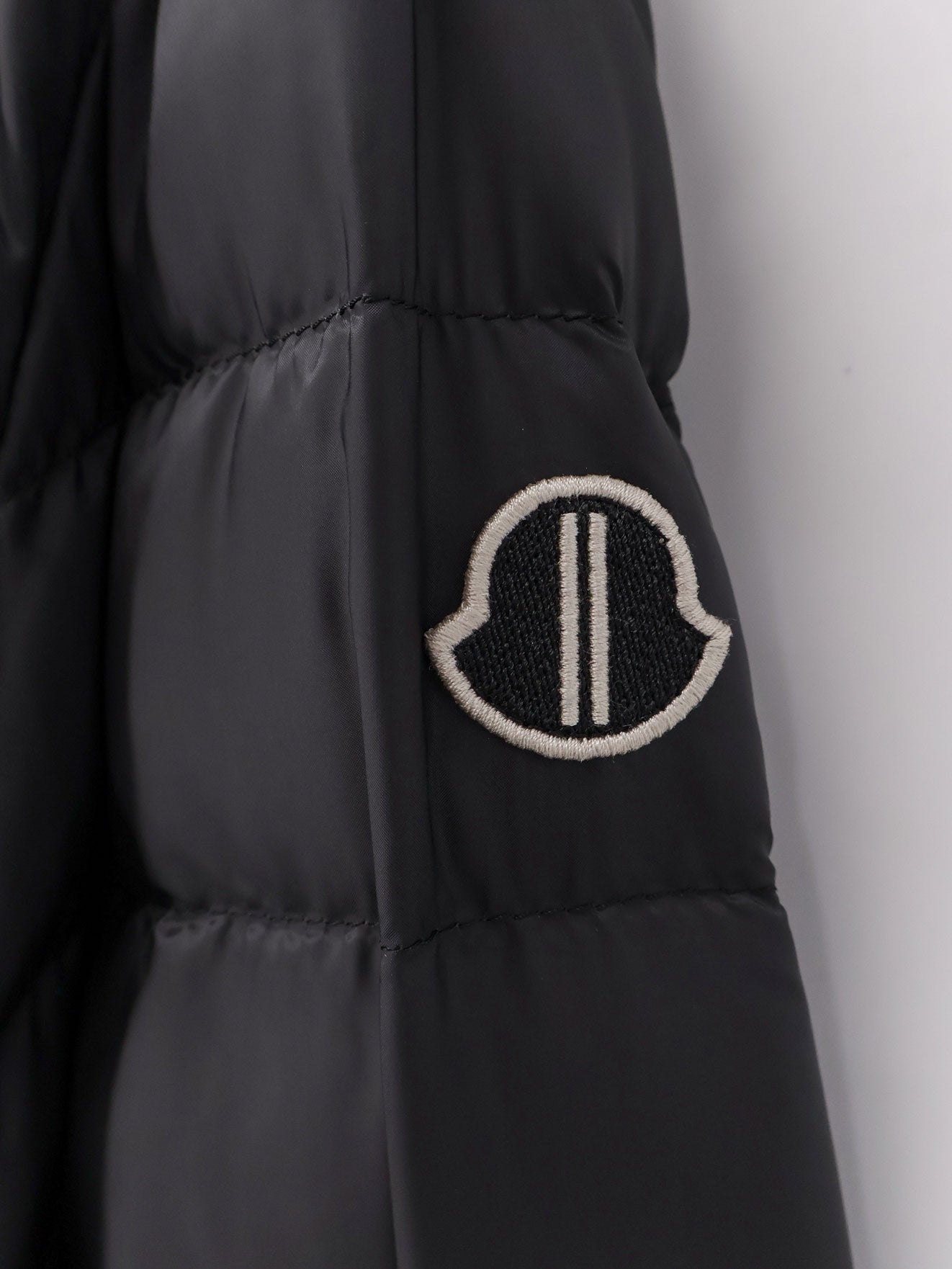 Moncler + Rick Owens Men Zip Lock Hooded Down Jacket MONCLER