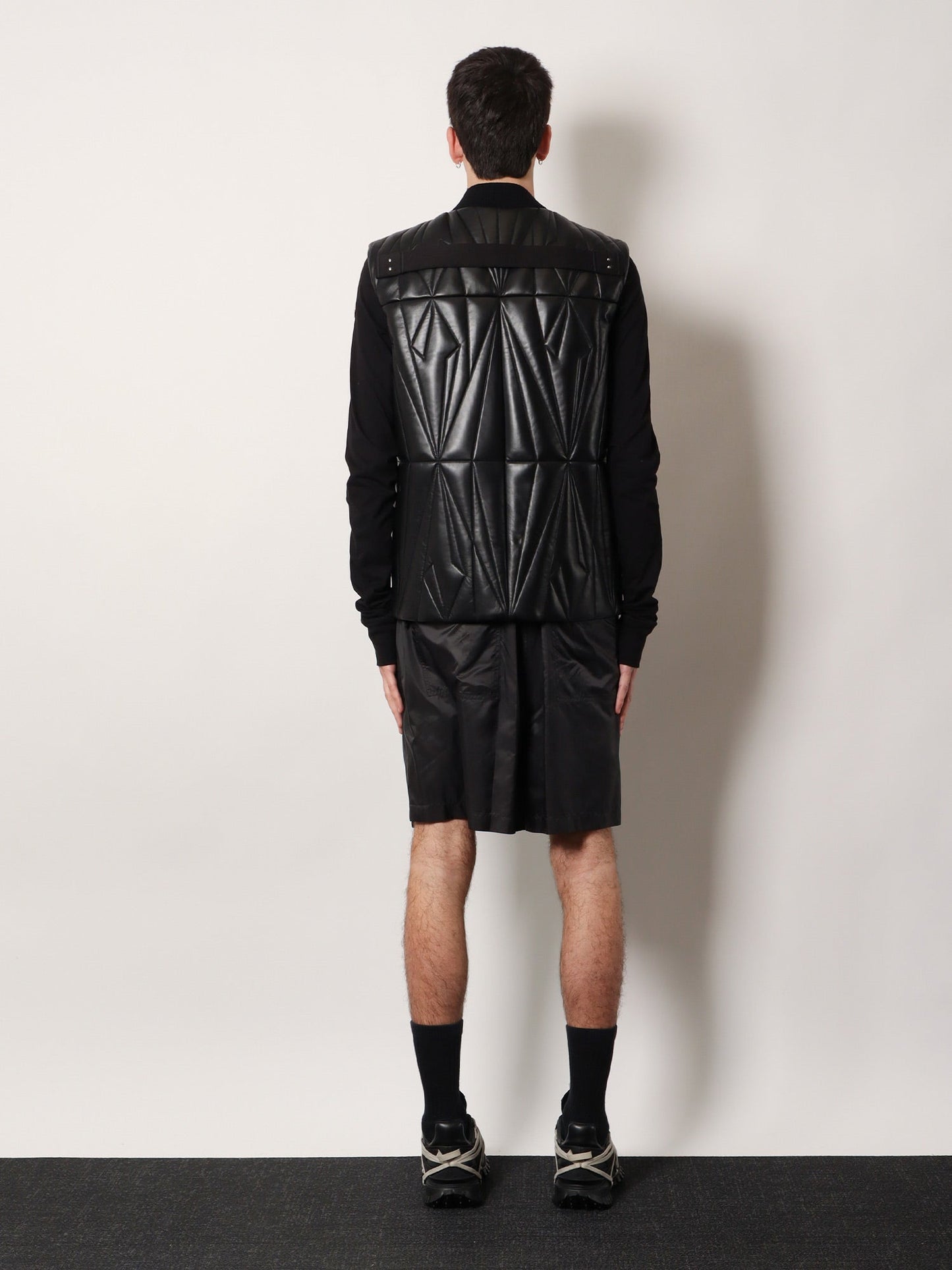 Moncler + Rick Owens Men Geocamo Flight Leather Vest MONCLER