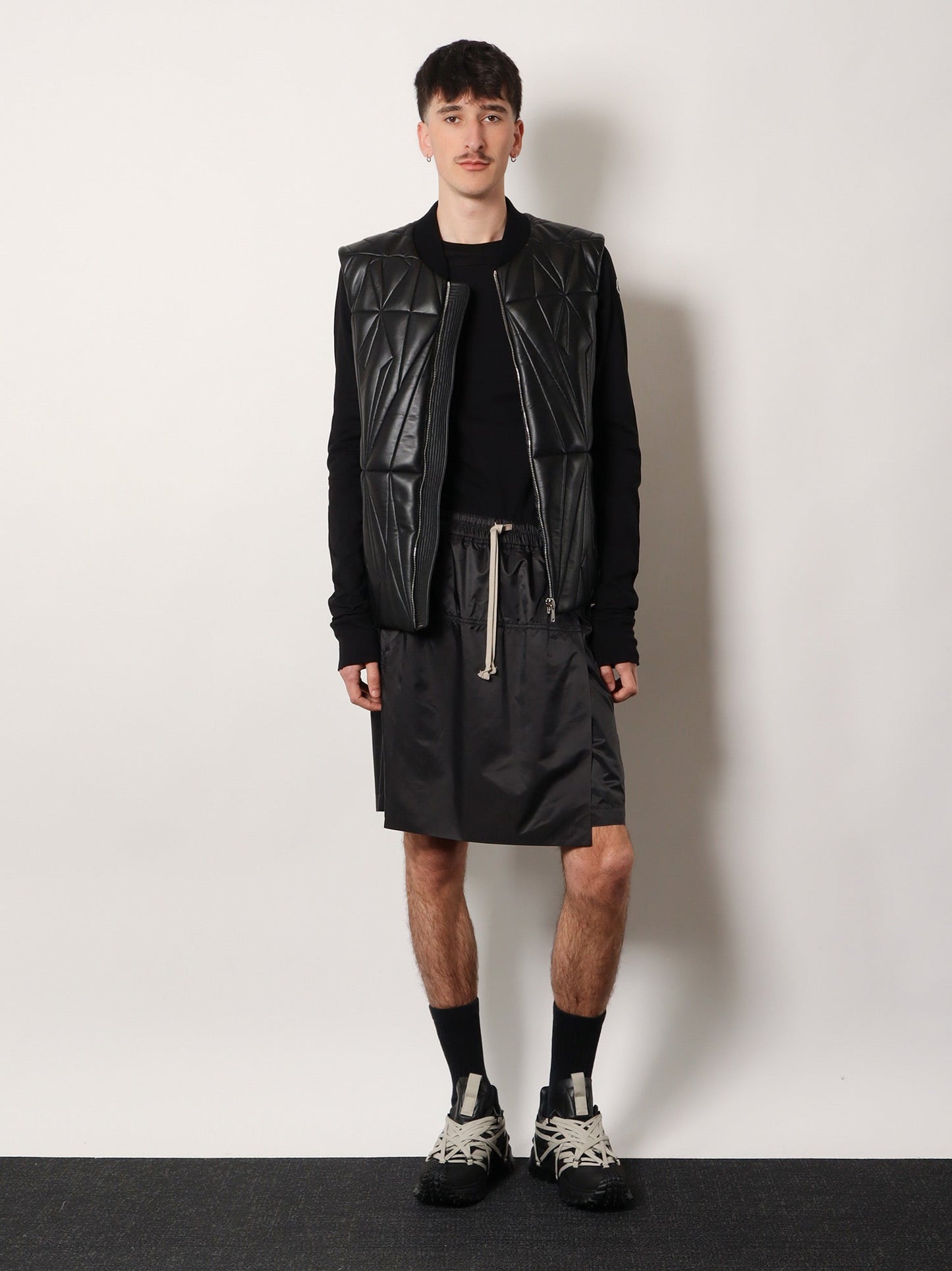 Moncler + Rick Owens Men Kiltshorts With Drawstring MONCLER