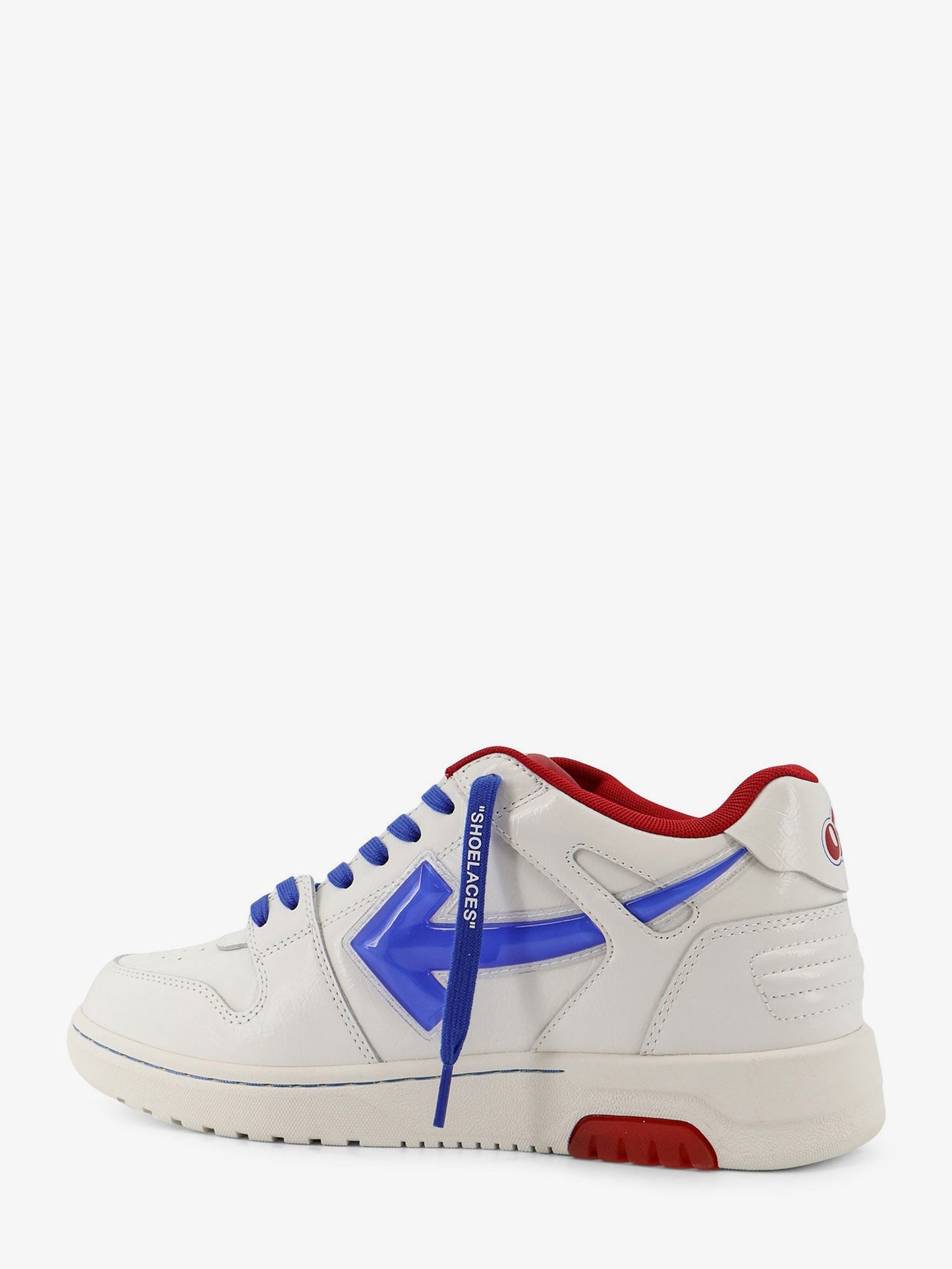 Off White Men Out Of Office Bubble Arrow Leather Sneakers OFF-WHITE
