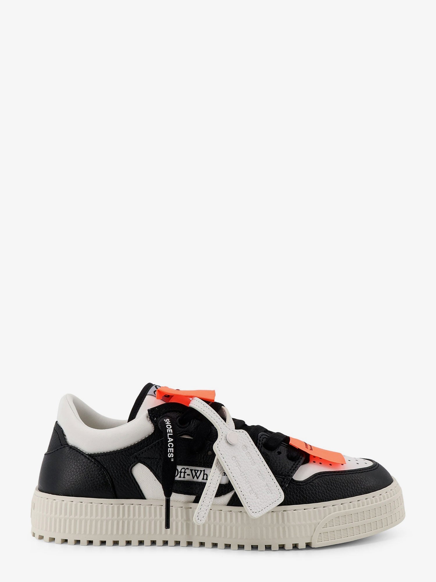 Off White Men 3.0 Court Low Top Leather Sneakers OFF-WHITE