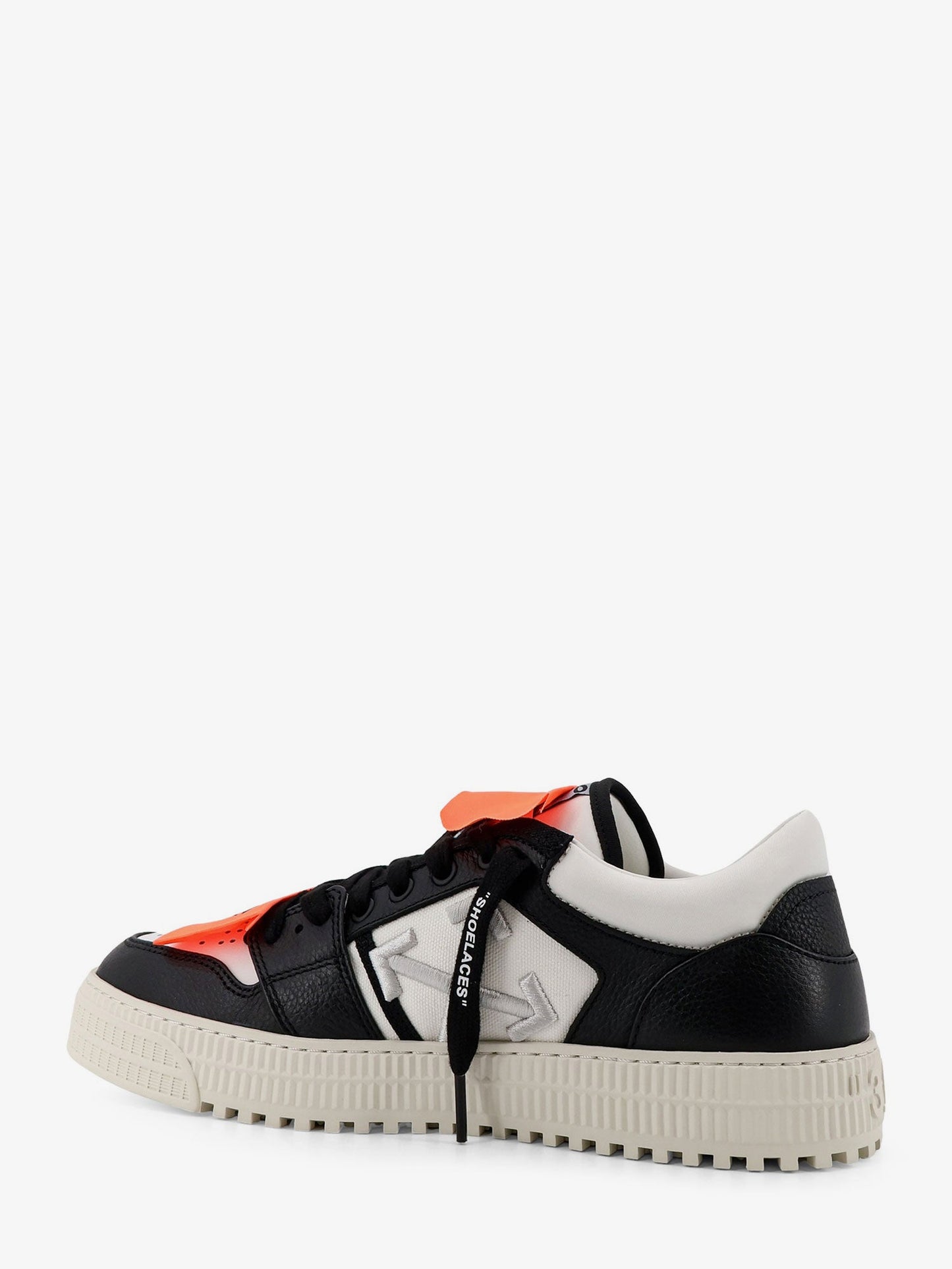 Off White Men 3.0 Court Low Top Leather Sneakers OFF-WHITE