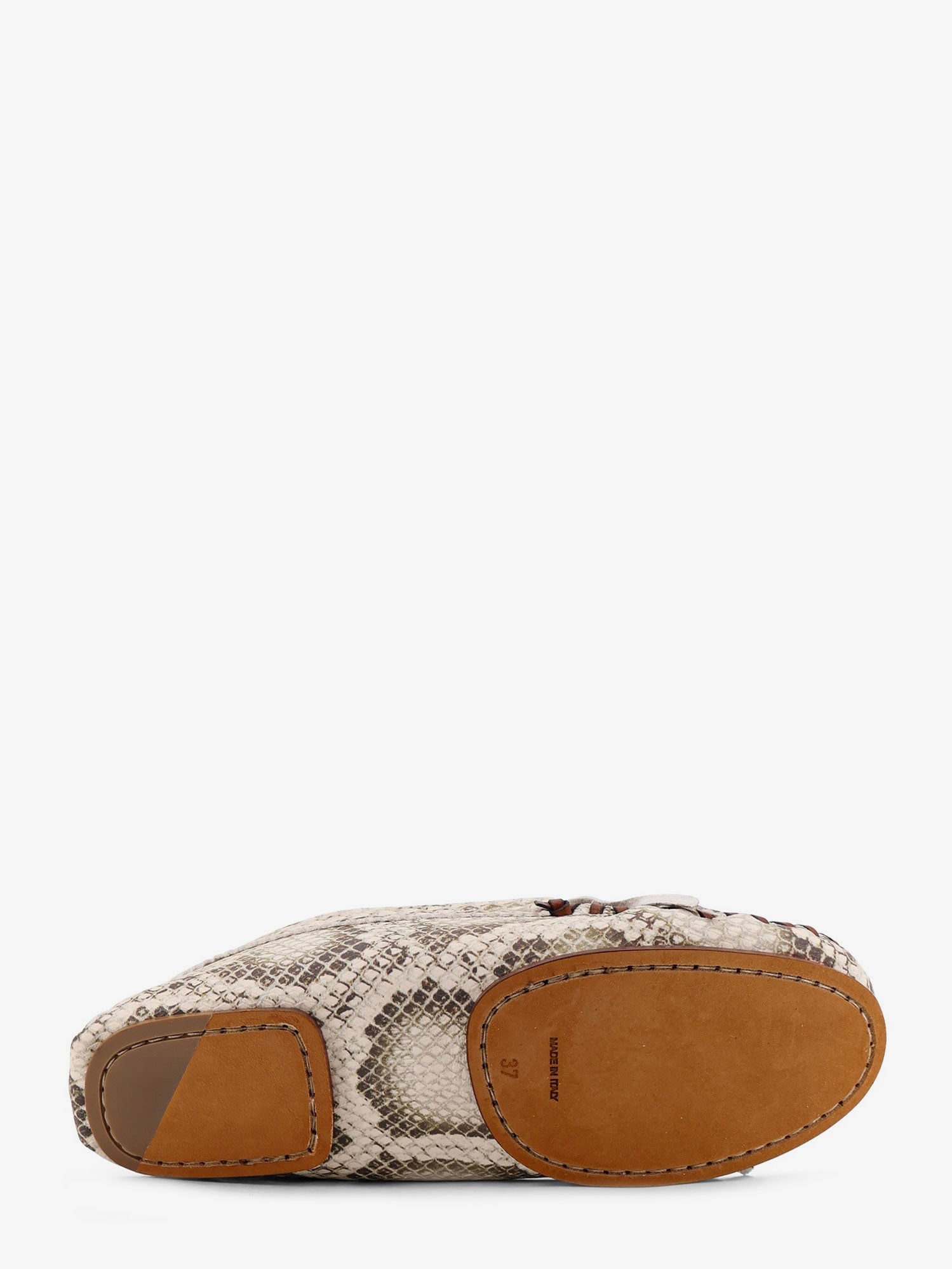 Paris Texas Women Indiana Leather Loafers With Croco Print PARIS TEXAS