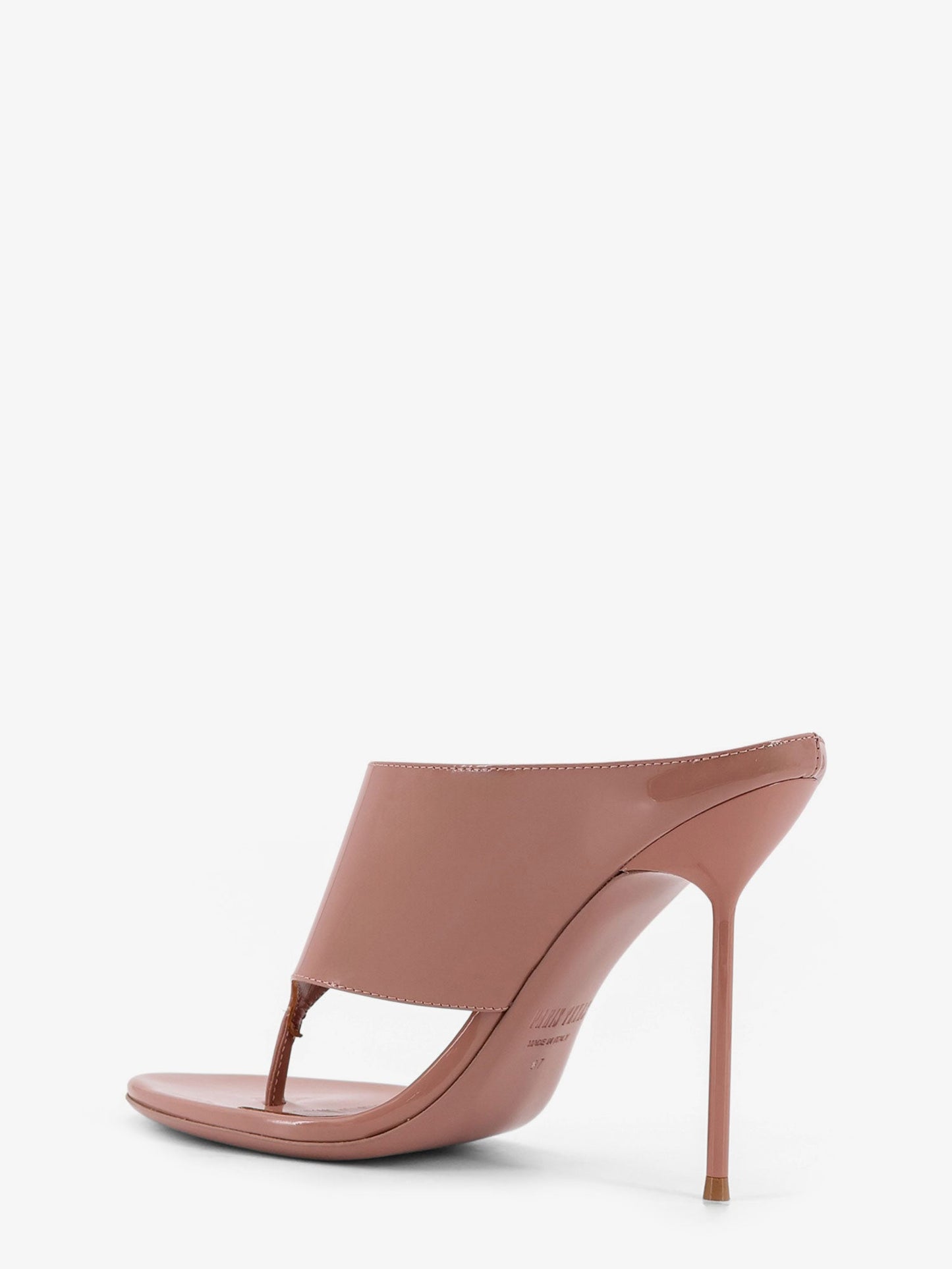 Paris Texas Women Lidia Thong Patent Leather Sandals PARIS TEXAS
