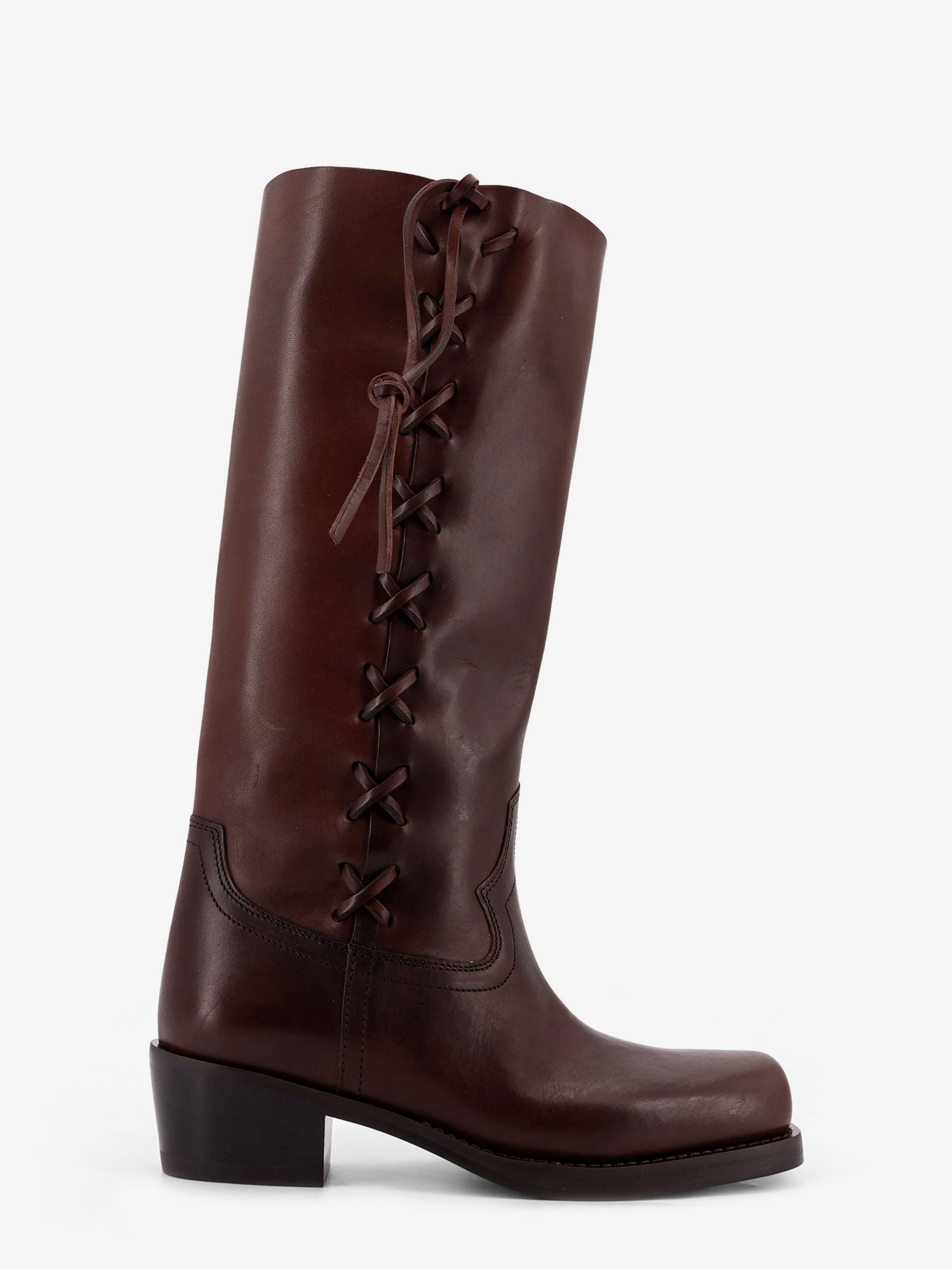 Paris Texas Women Roxanne Leather Boots PARIS TEXAS