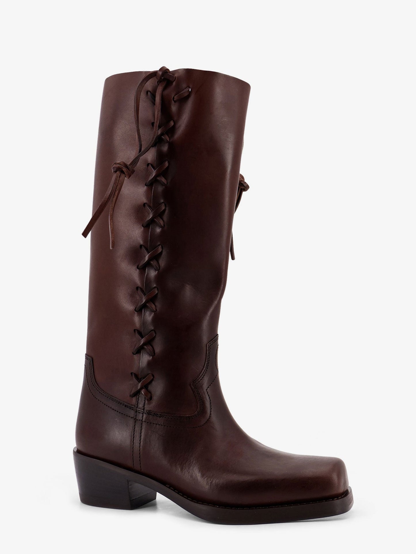 Paris Texas Women Roxanne Leather Boots PARIS TEXAS
