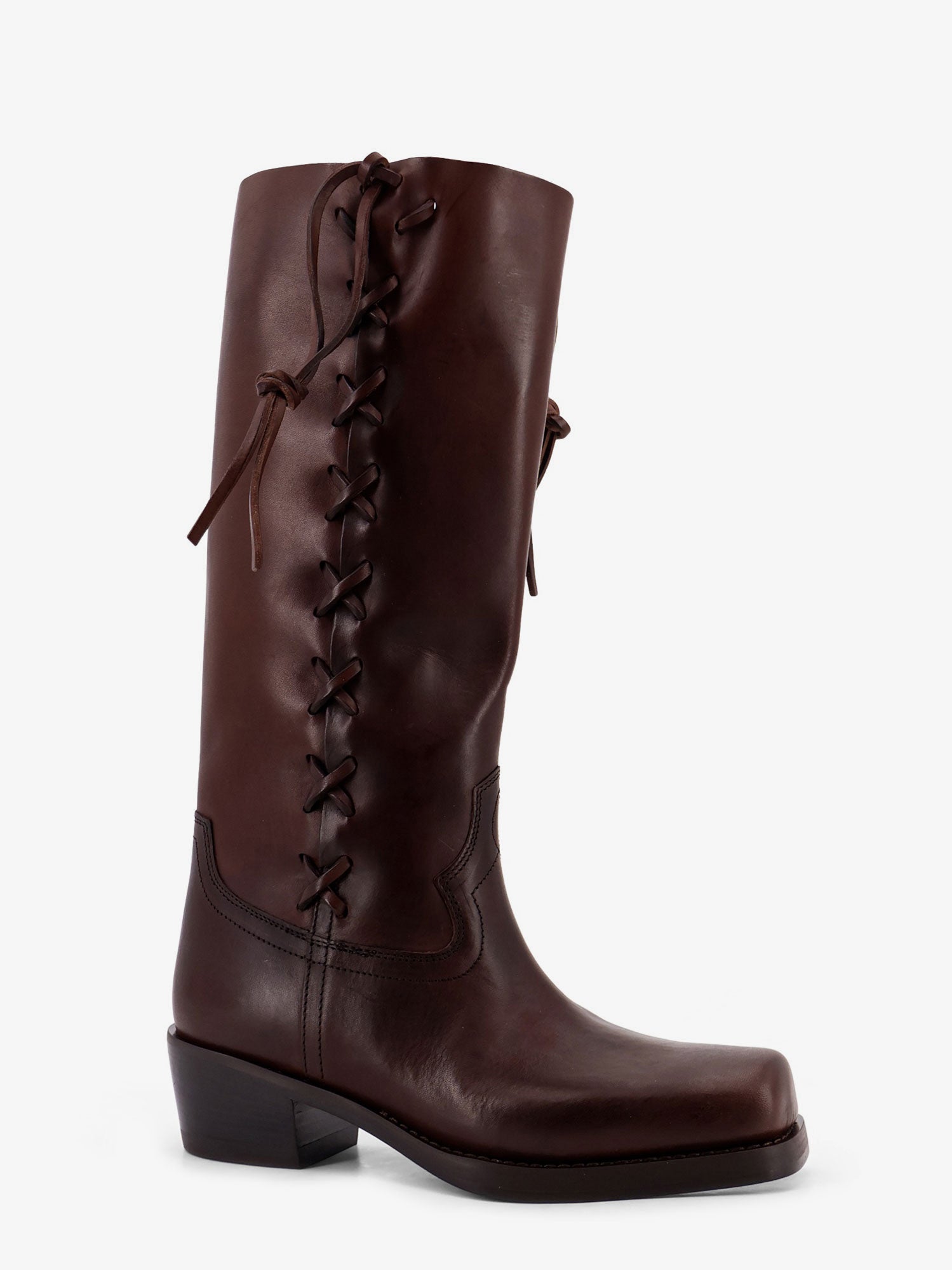 Paris Texas Women Roxanne Leather Boots PARIS TEXAS