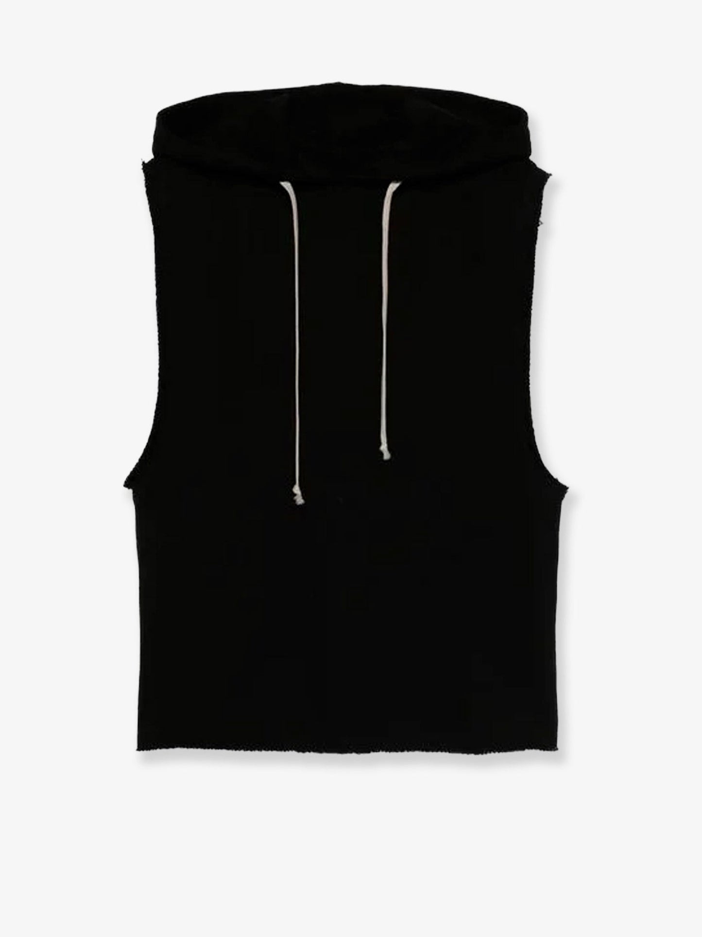 Rick Owens Men Sleeveless Organic Cotton Sweatshirt RICK OWENS