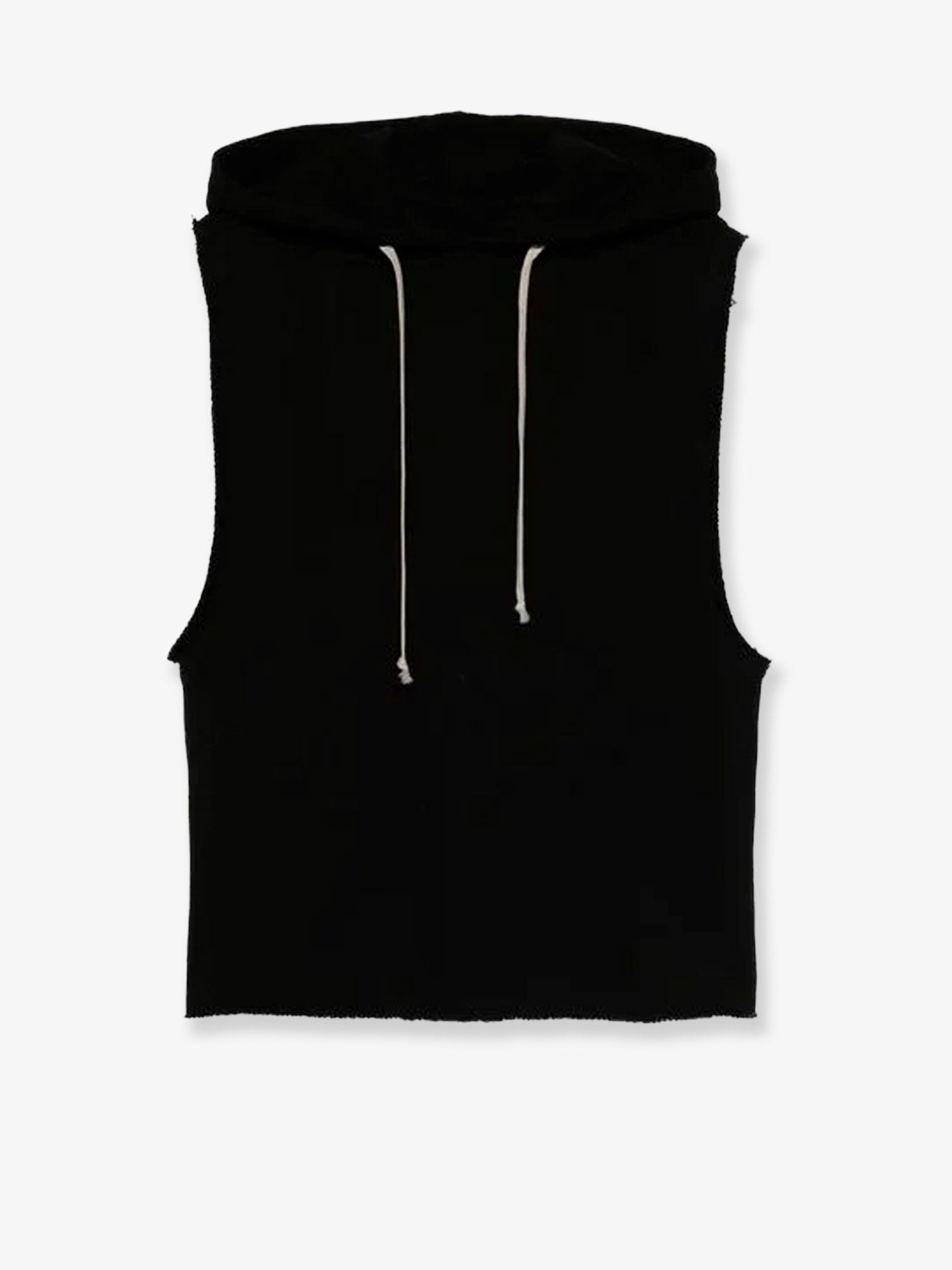 Rick Owens Men Sleeveless Organic Cotton Sweatshirt RICK OWENS