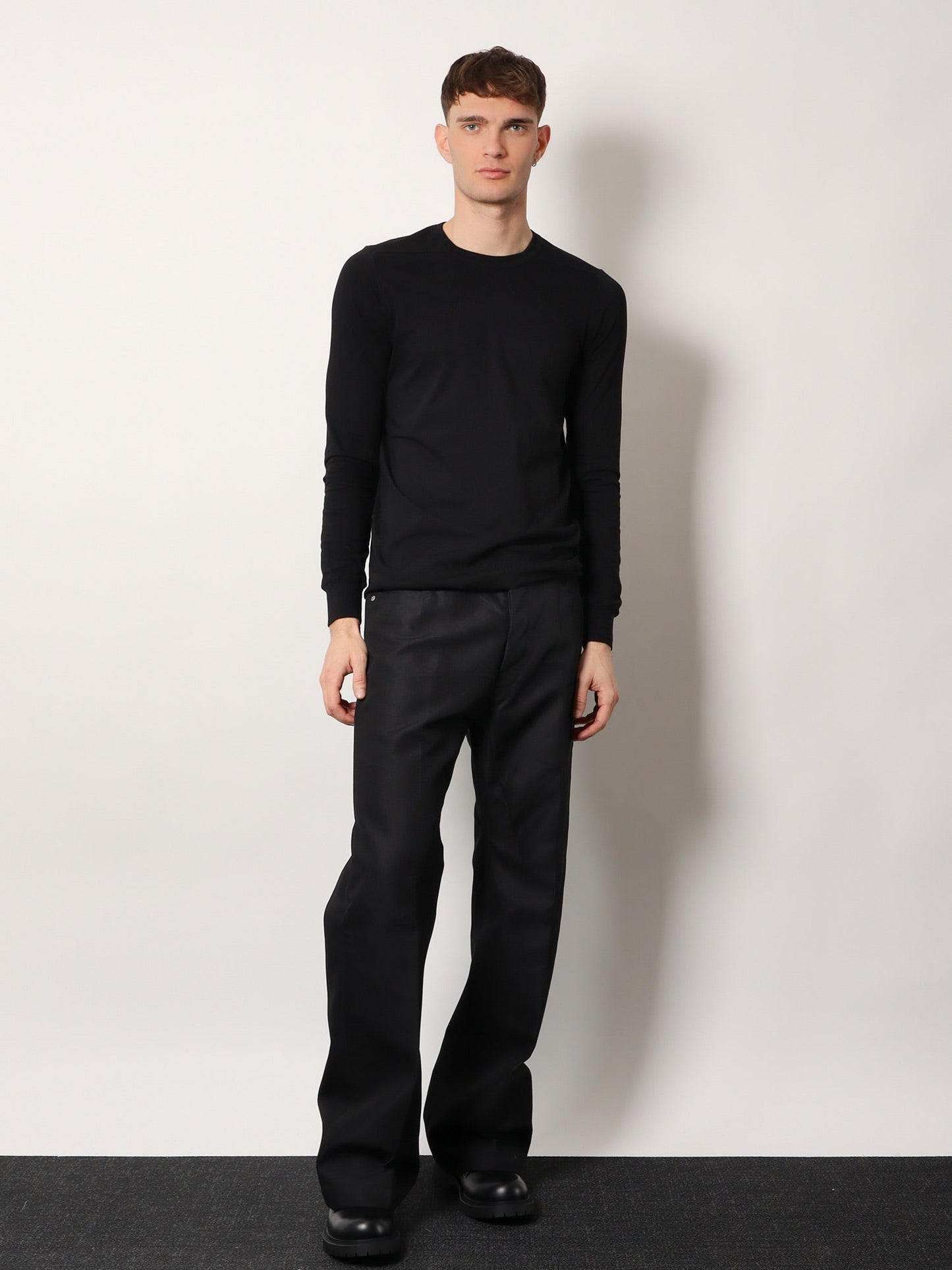 Rick Owens Men Geth Certified Cotton Blend Trousers RICK OWENS