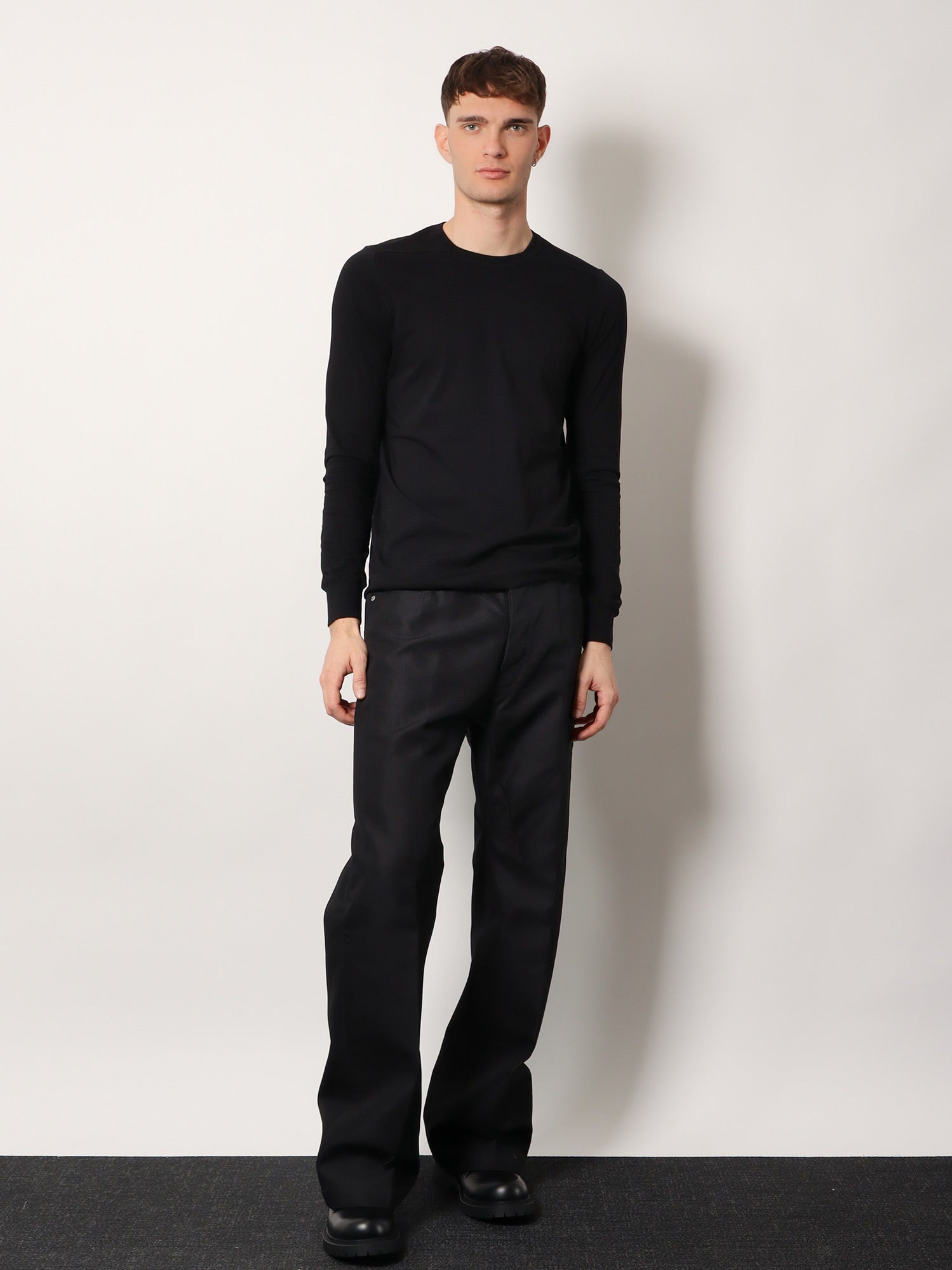 Rick Owens Men Geth Certified Cotton Blend Trousers RICK OWENS