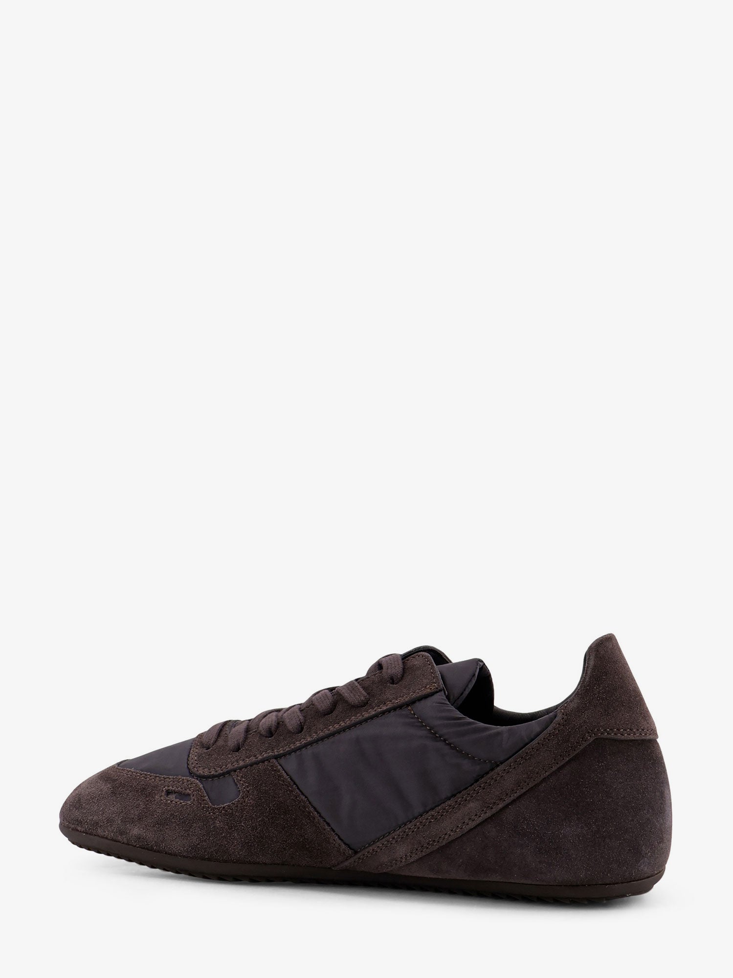 Rick Owens Men Minimal Nylon And Suede Sneakers RICK OWENS