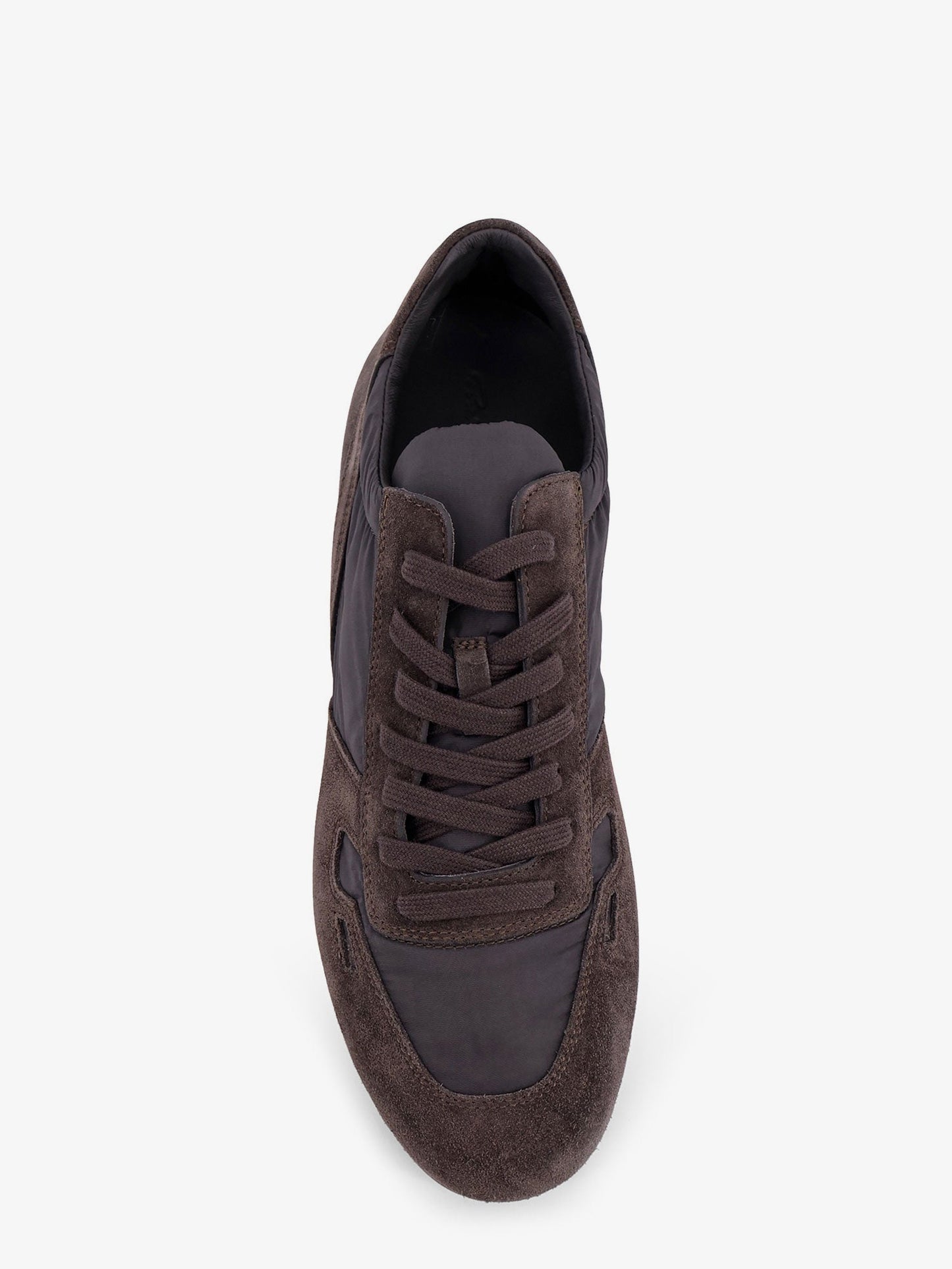 Rick Owens Men Minimal Nylon And Suede Sneakers RICK OWENS