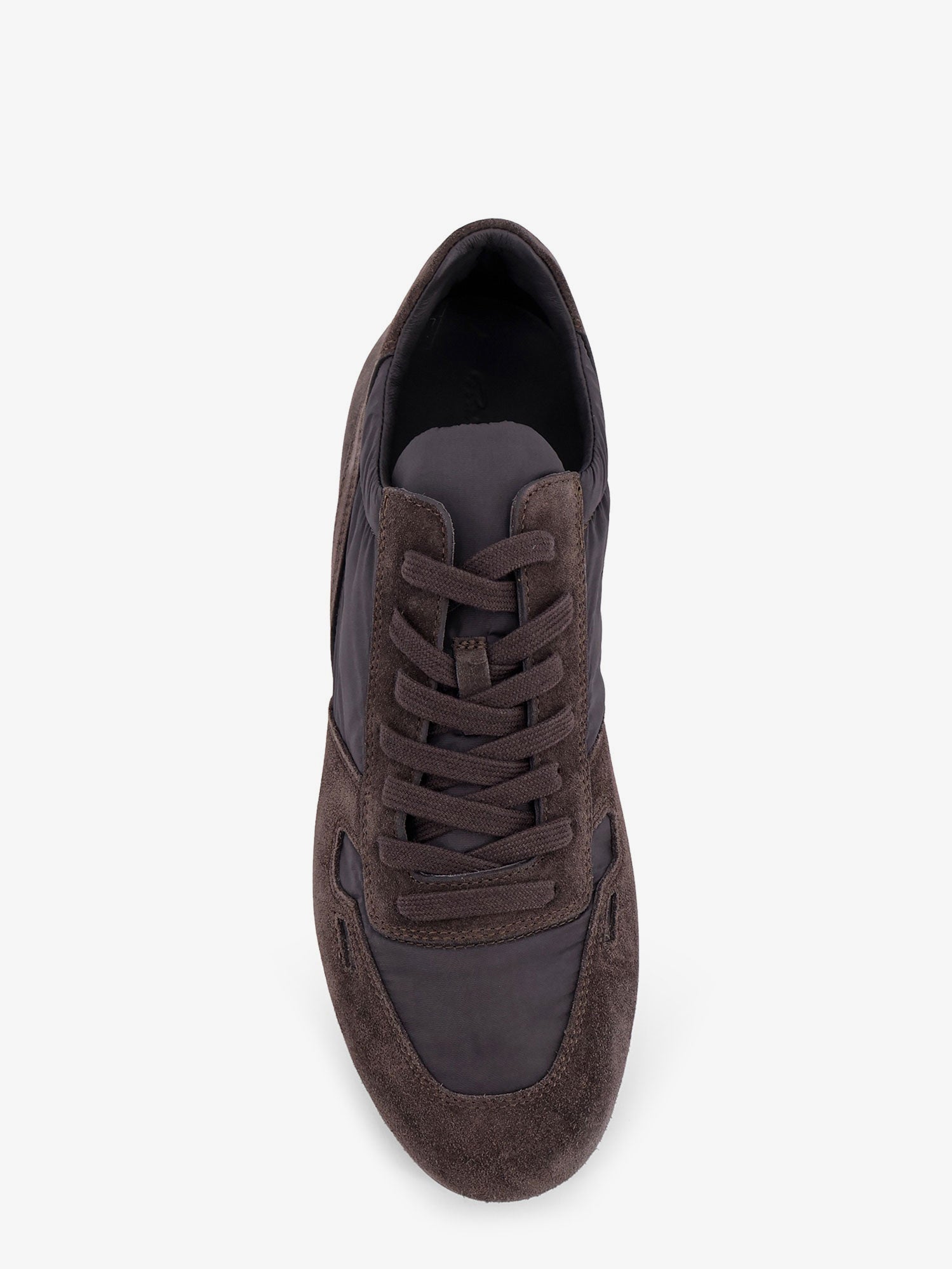 Rick Owens Men Minimal Nylon And Suede Sneakers RICK OWENS