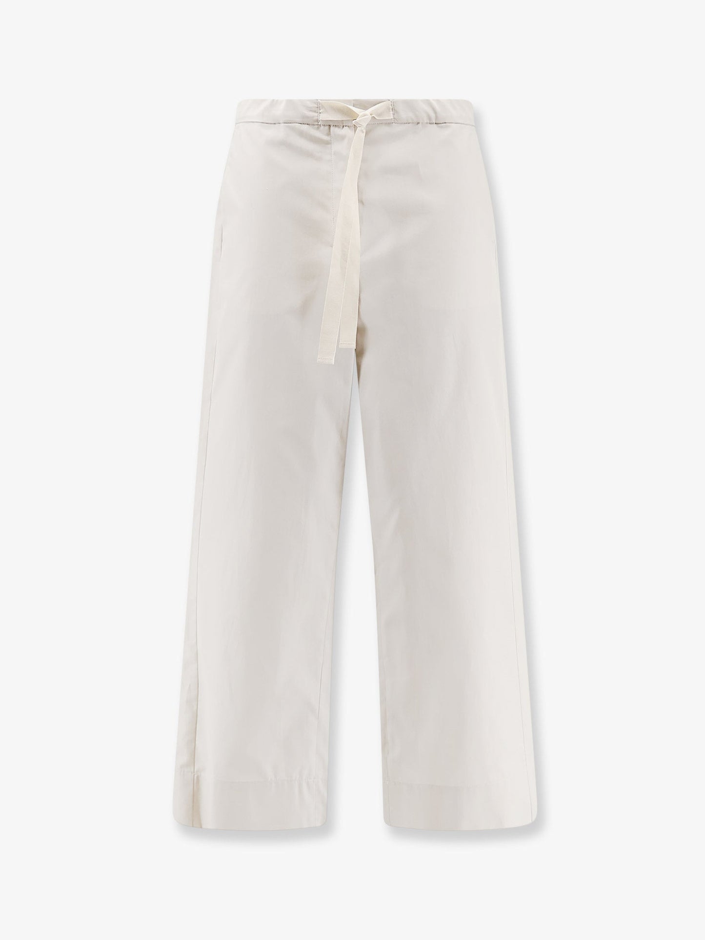 'S Max Mara Women Smmargento Vissuto Cotton Trousers S MAX MARA