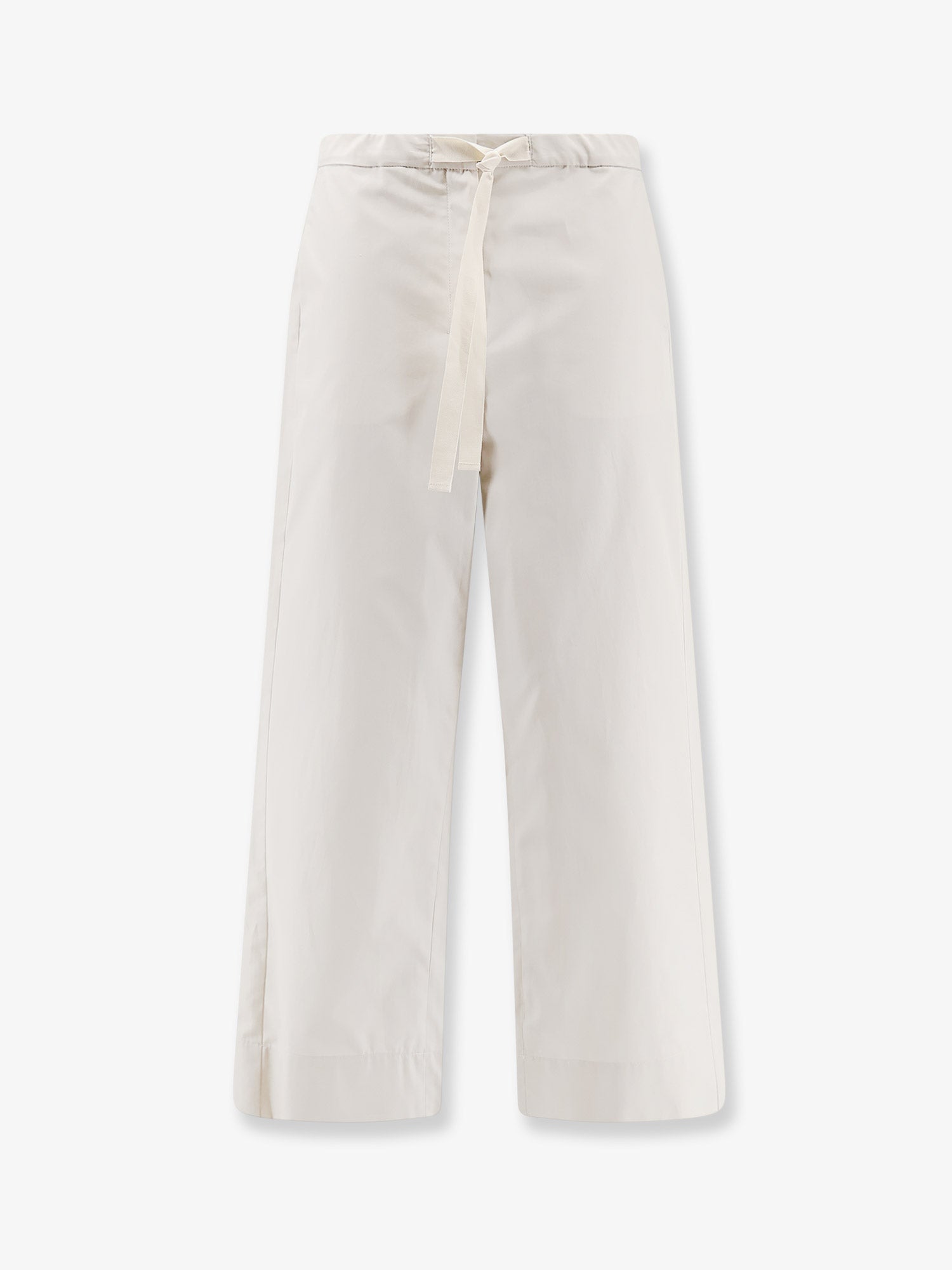 'S Max Mara Women Smmargento Vissuto Cotton Trousers S MAX MARA